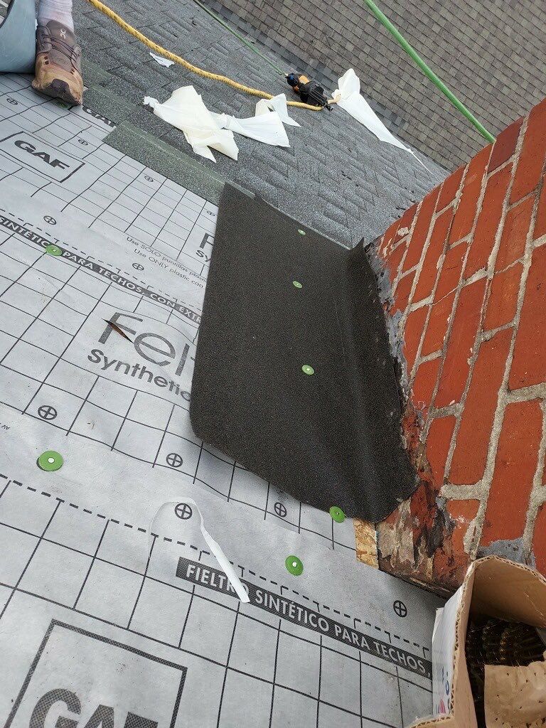 Residential Roofing Installation using GAF Timberline HDZ Pewter Gray by Rainstoppers Roofing