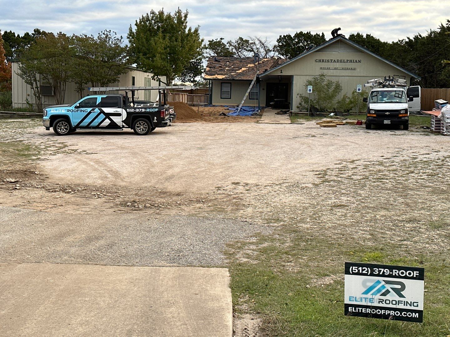 Commercial Roof Replacement using GAF shingles by Elite Roofing LLC