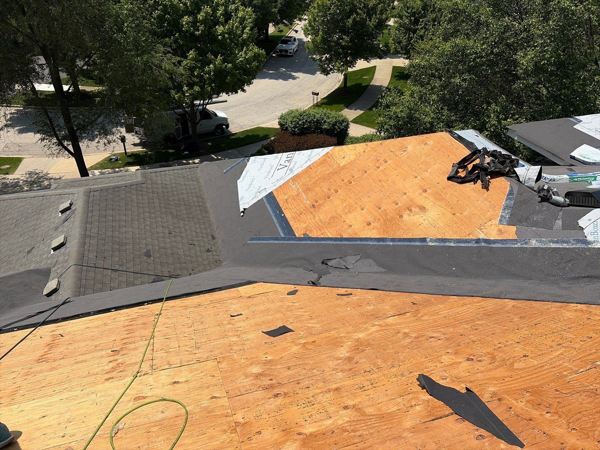Woodridge Residential Roof Replacement Featuring Malarkey Vista AR Shingles by Pro Home Services Inc
