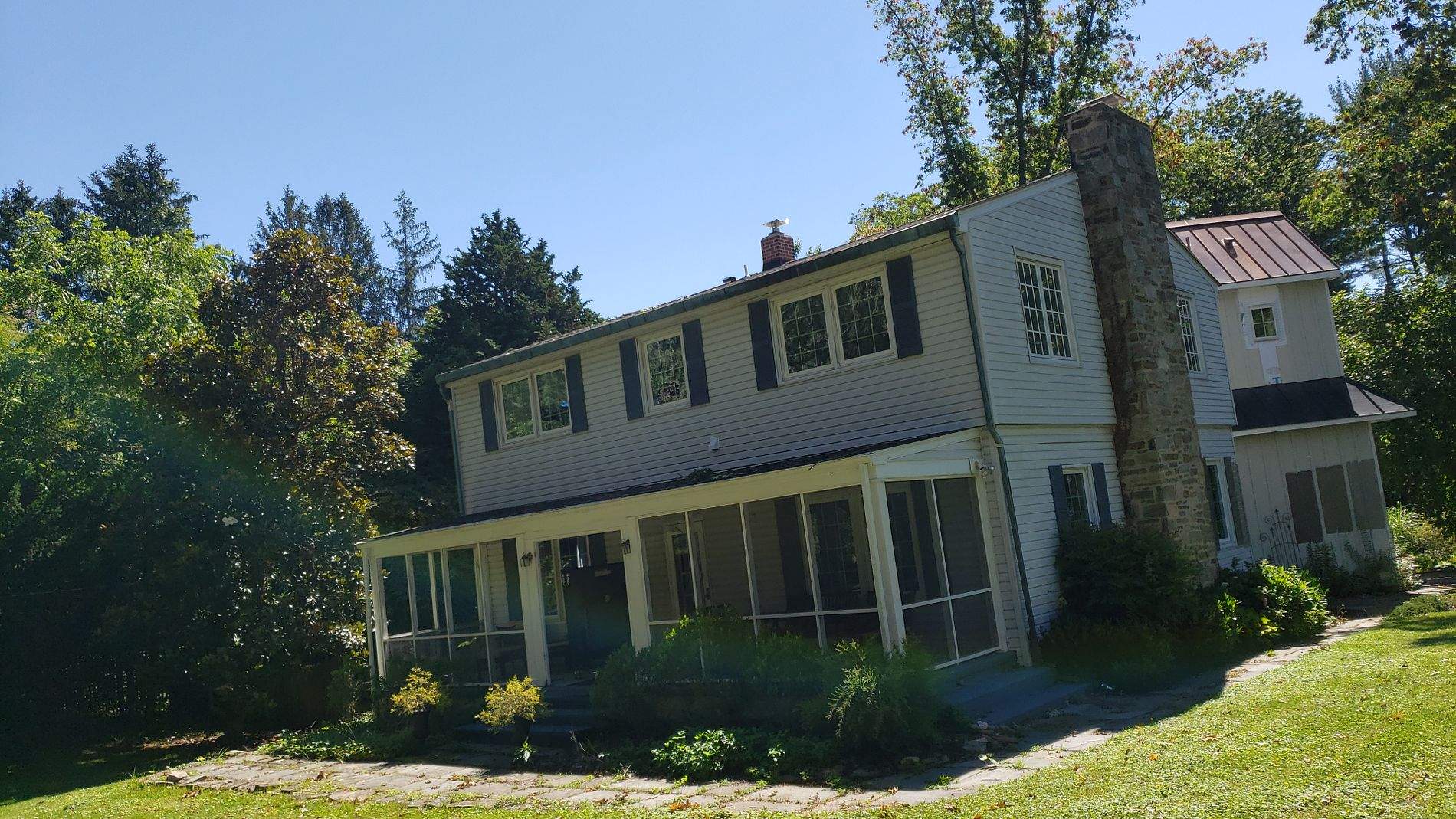 Standing Seam Metal Porch Roof by Roof Right Inc