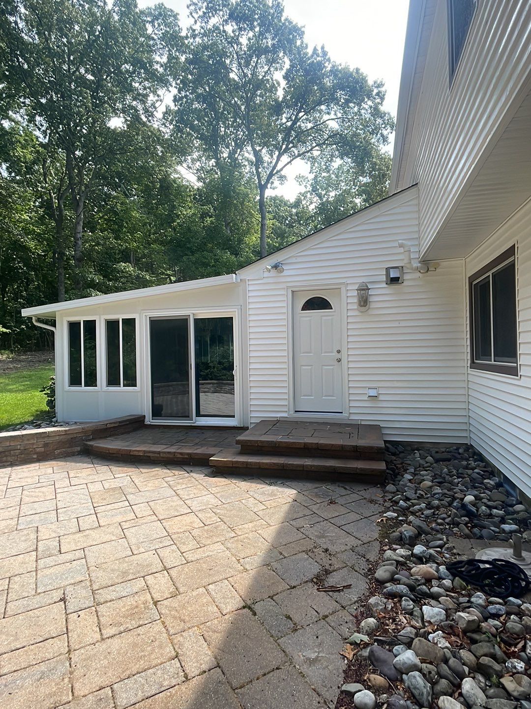 Fire Place Wash & House Wash by SJ Exterior