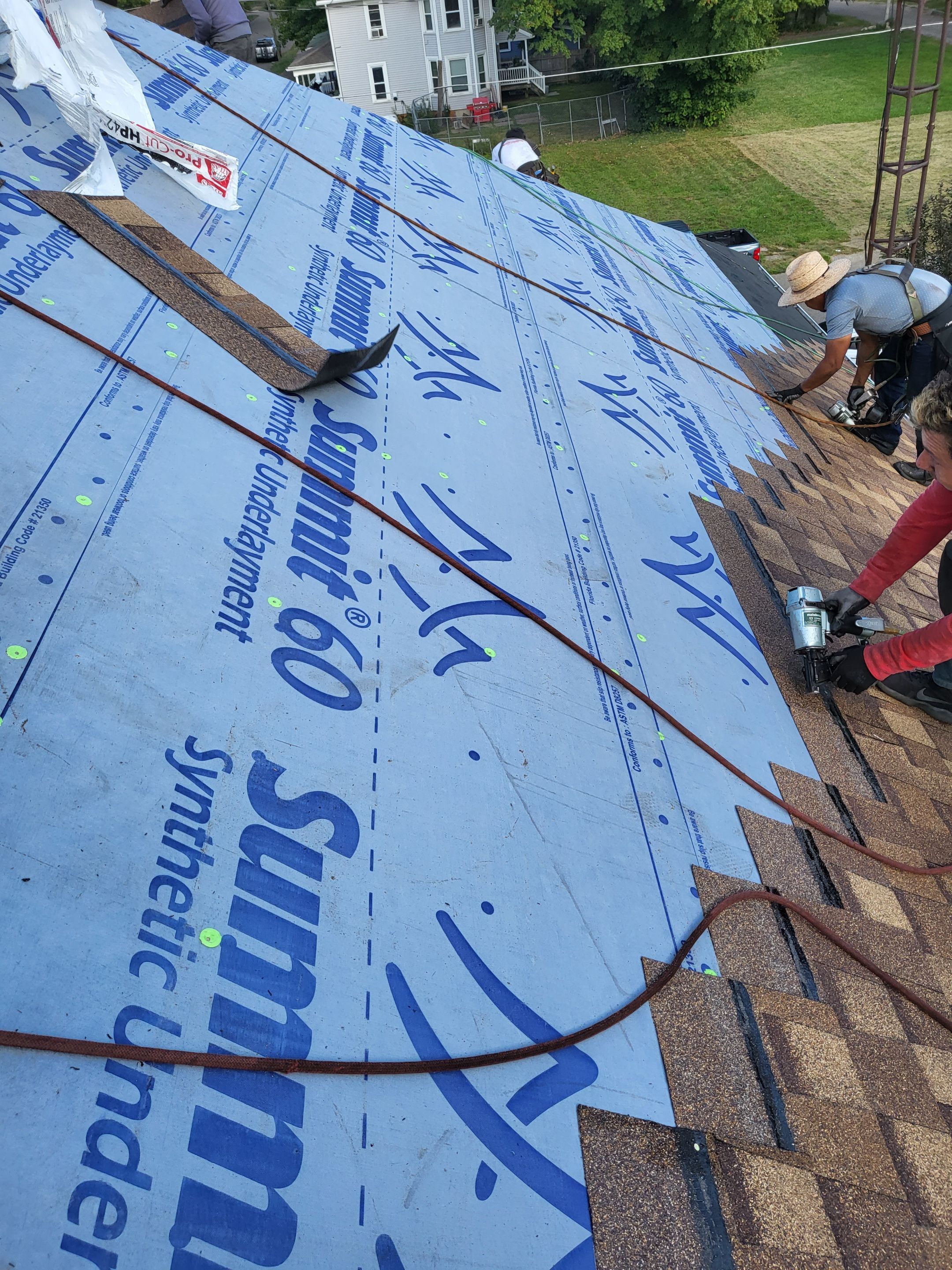 ATLAS PINNACLE COLOR: MORNING HARVEST DRIP EDGE: MUSKET BROWN by Eagle Eye Roofing