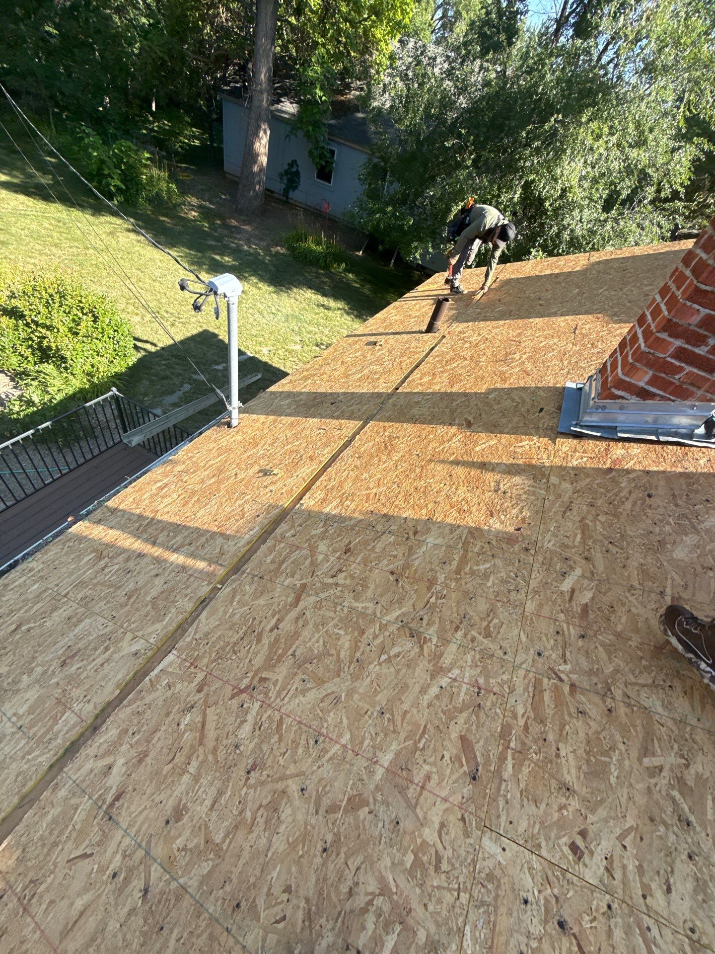 Residential Roof Replacement With Gray Architectural Shingles in Boise by Olive Roofing