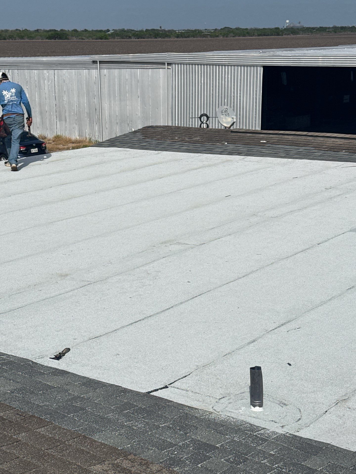 Blown away in Bishop Texas by Bayfront Roofing and Construction