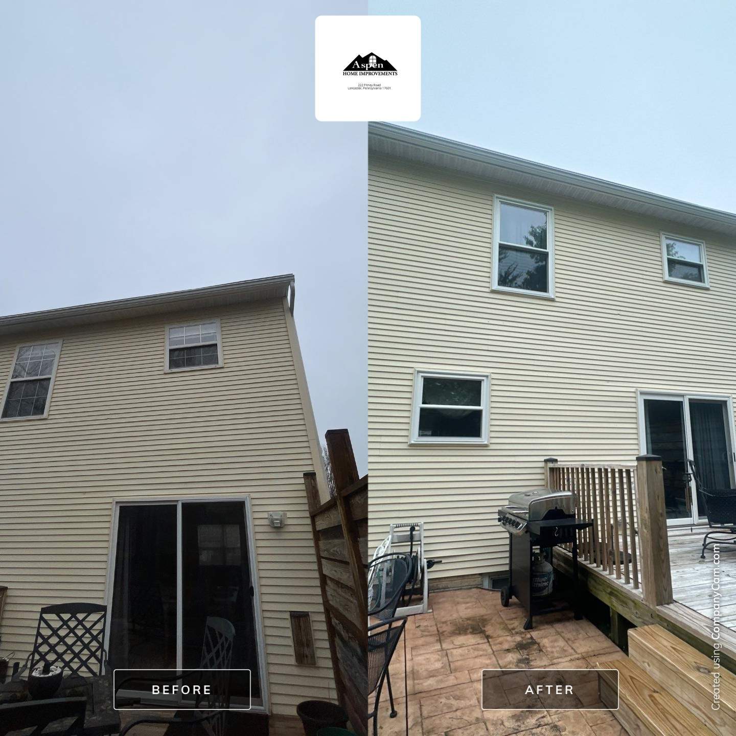 Twin Double Hung Units by Aspen Home Improvements