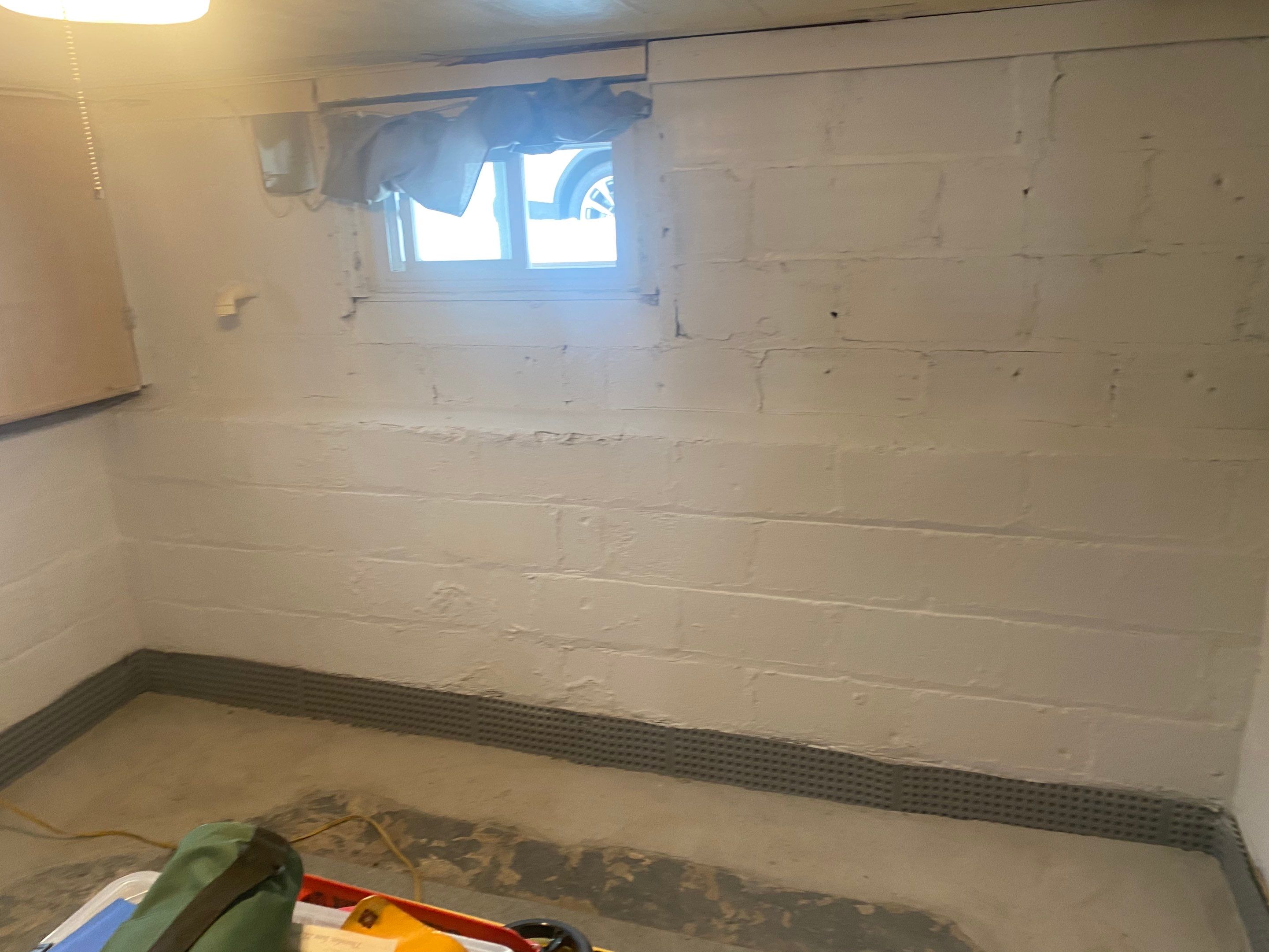 Interior French Drain Job in Bloomfield, NJ by Pure Service Pro, LLC 