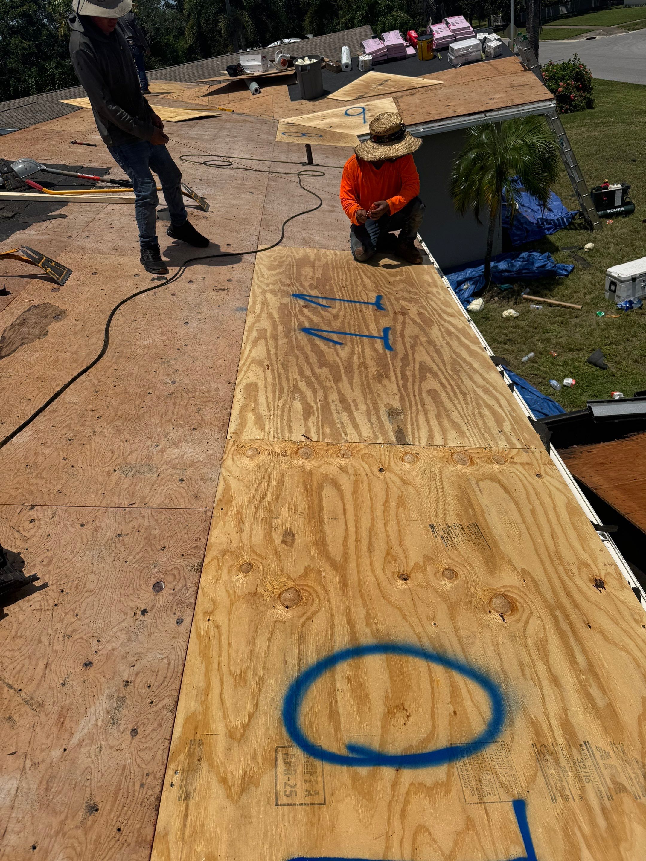 Project in Clearwater 33755 by Mitchell Roofing Company LLC 