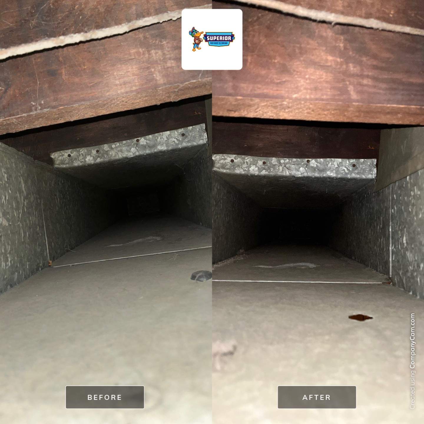 Air Duct Cleaning With a Vacuum Truck in New Castle, PA by Superior Air Duct Cleaning