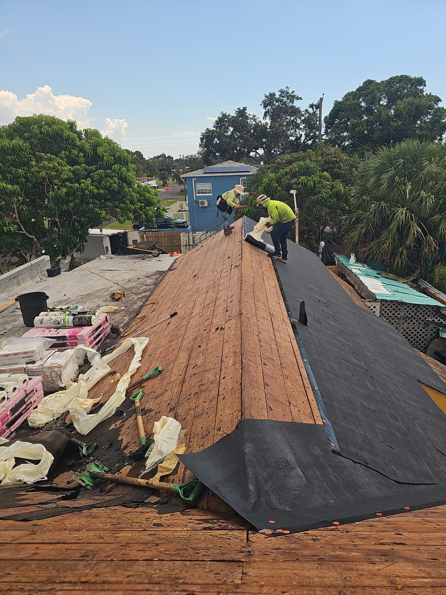 Project in Gulfport 33707 by Mitchell Roofing Company LLC 