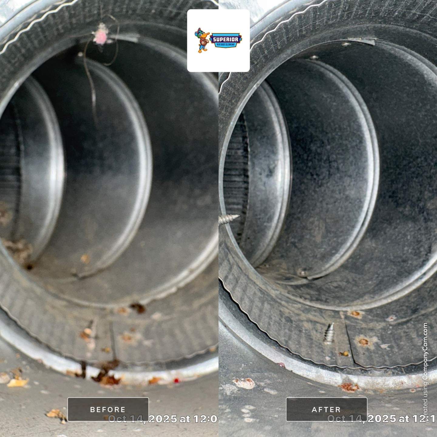 Air Duct & Dryer Vent Cleaning With a Vacuum Truck in Columbiana, OH by Superior Air Duct Cleaning