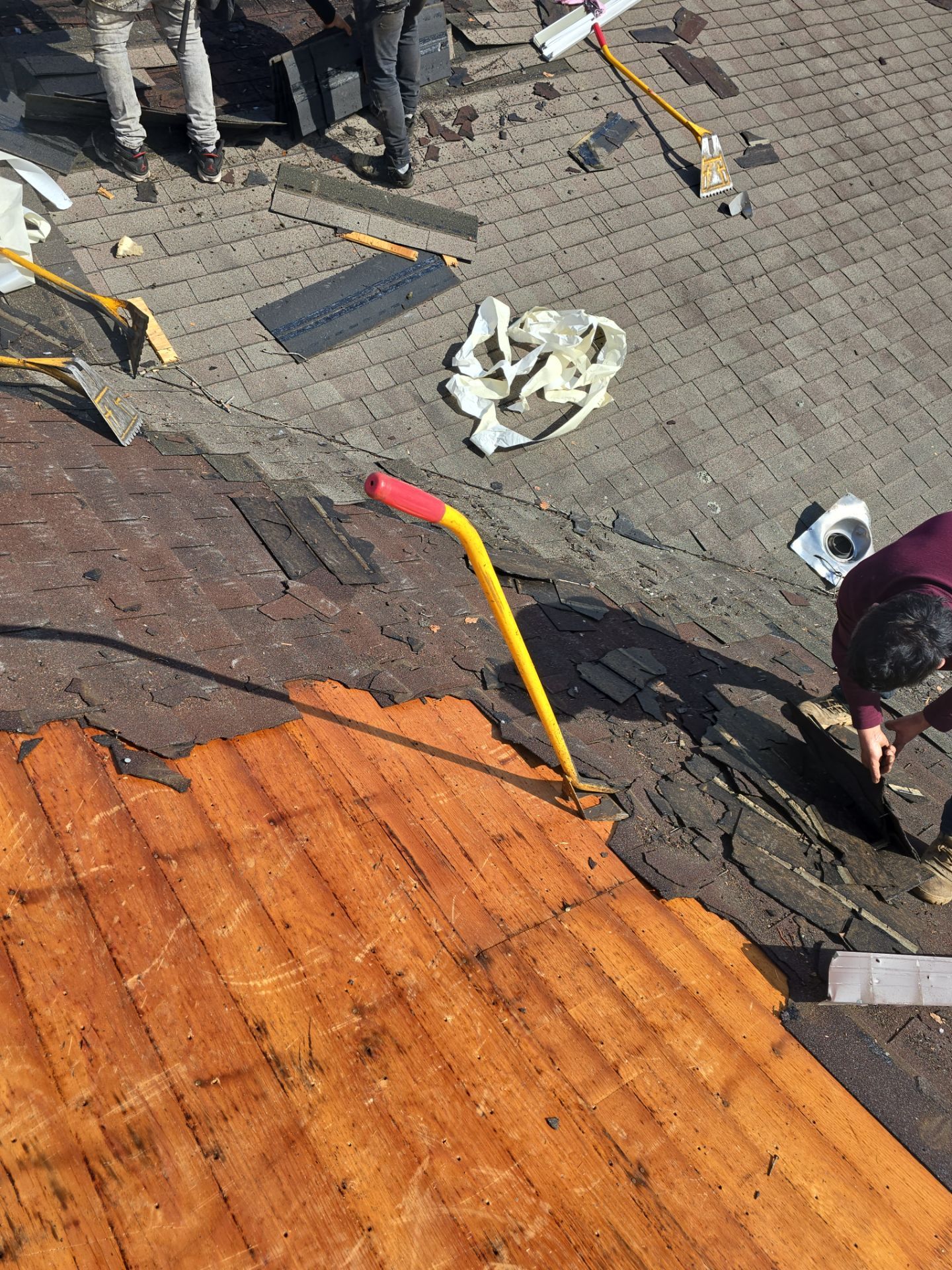 Residential Roofing Installation using Owens Corning Duration Driftwood Siding Installation Using Cedar Impressions Pacific Blue by A Plus Exterior