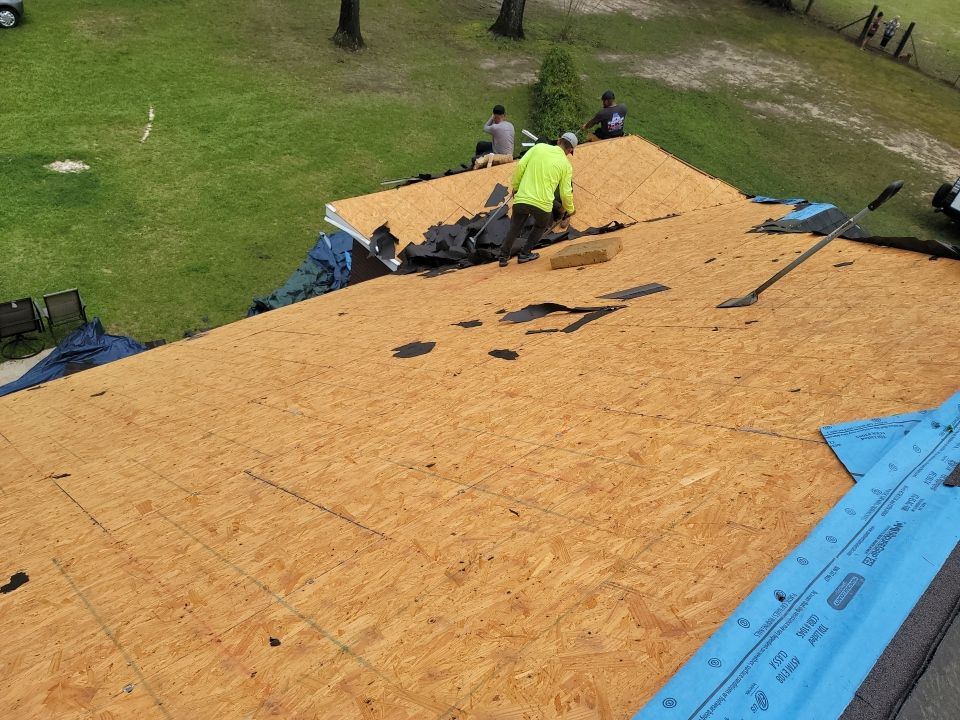 Residential Roofing Installation using Roof Replacement by American Roofing & Construction LLC