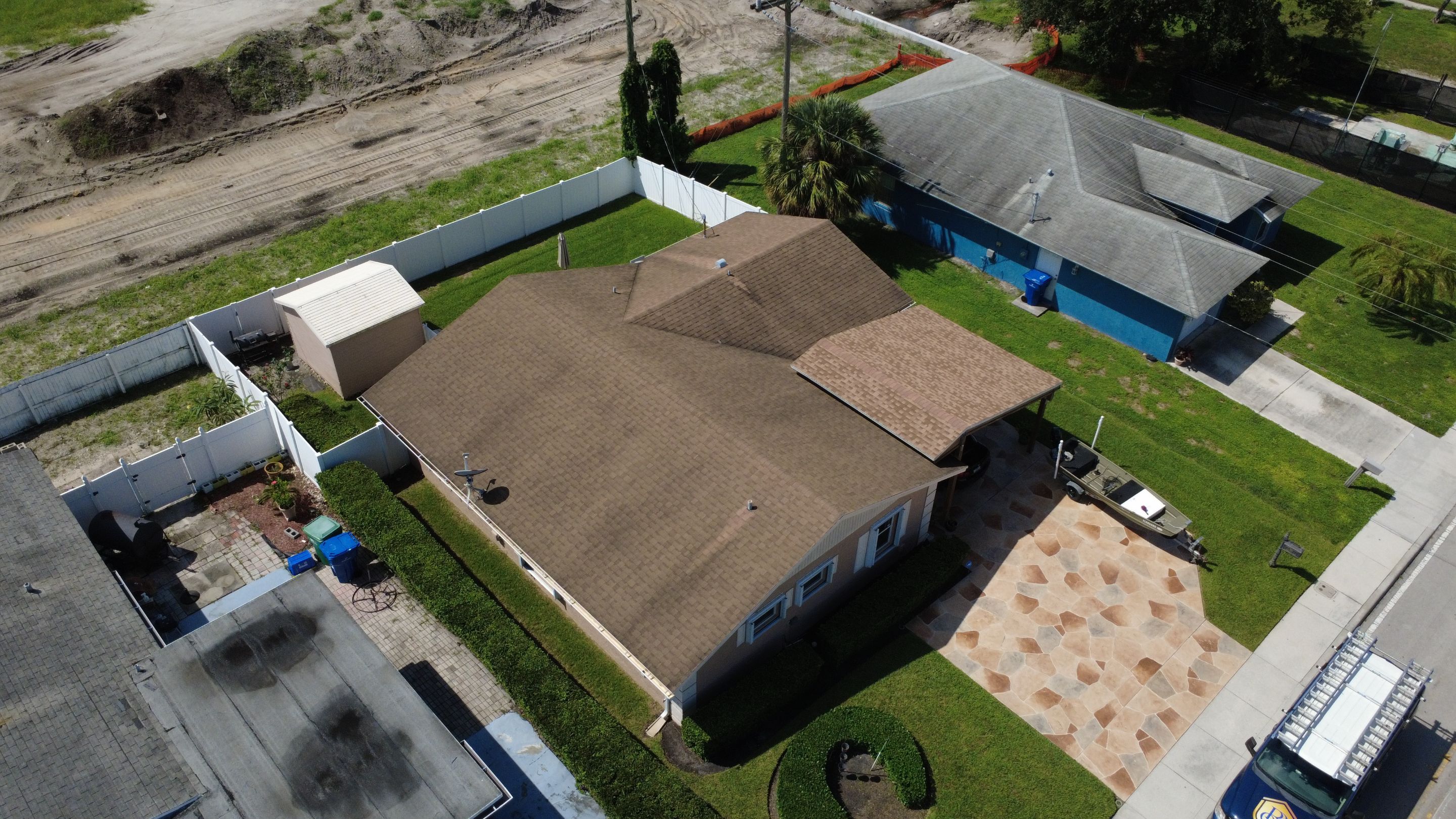 Residential Roofing Installation using GAF by BLUES BROTHERS ROOFING