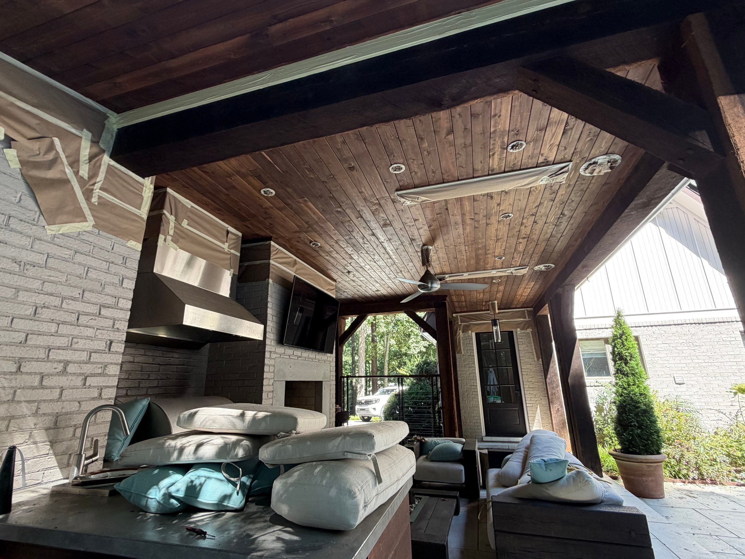 Comprehensive Exterior Painting and Wood Rot Repair in Atlanta by PGP Surface Solutions, LLC
