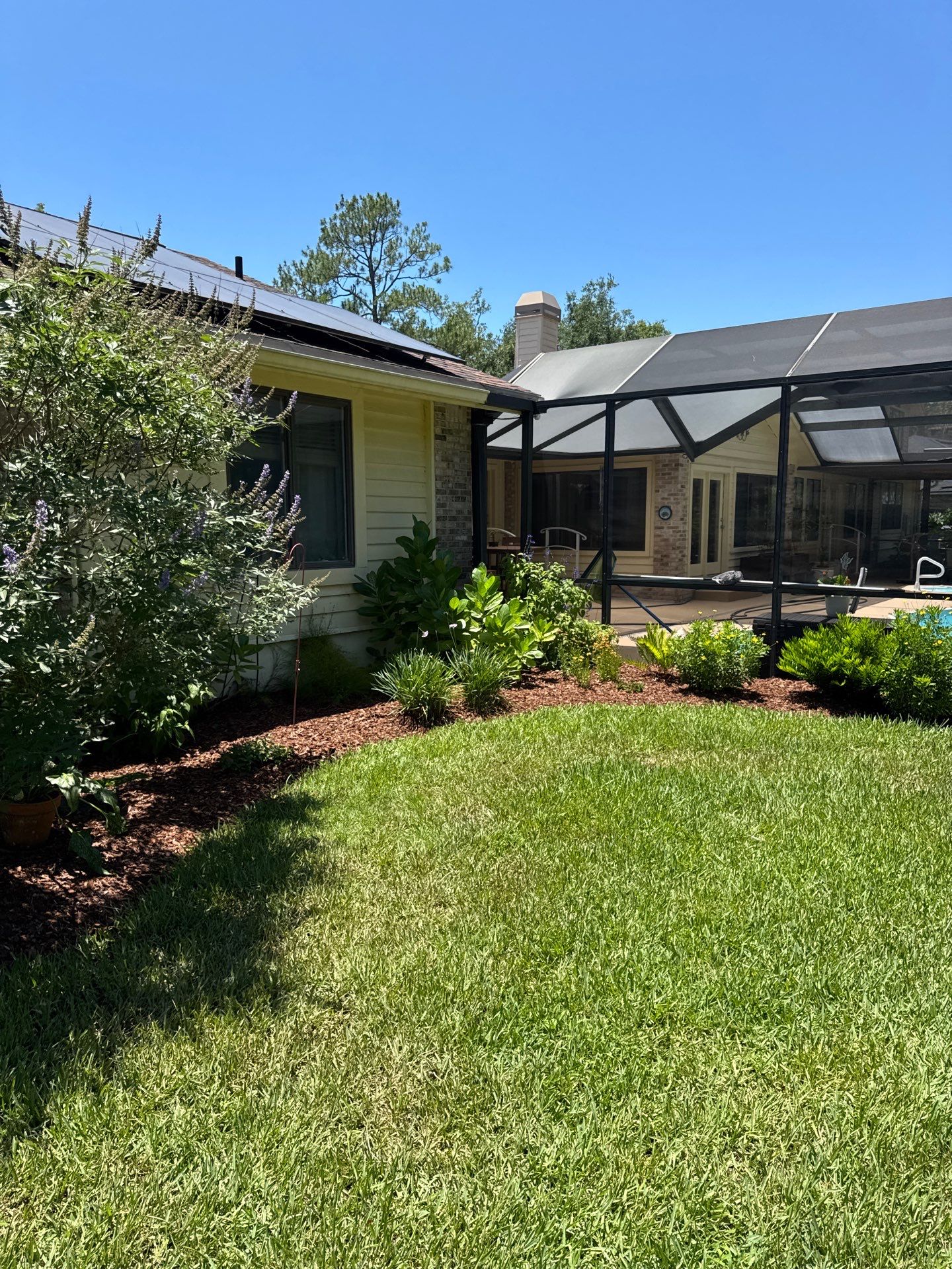 Deerwood Resident | Pine Bark Install & Clean-Up by ProGreen Services