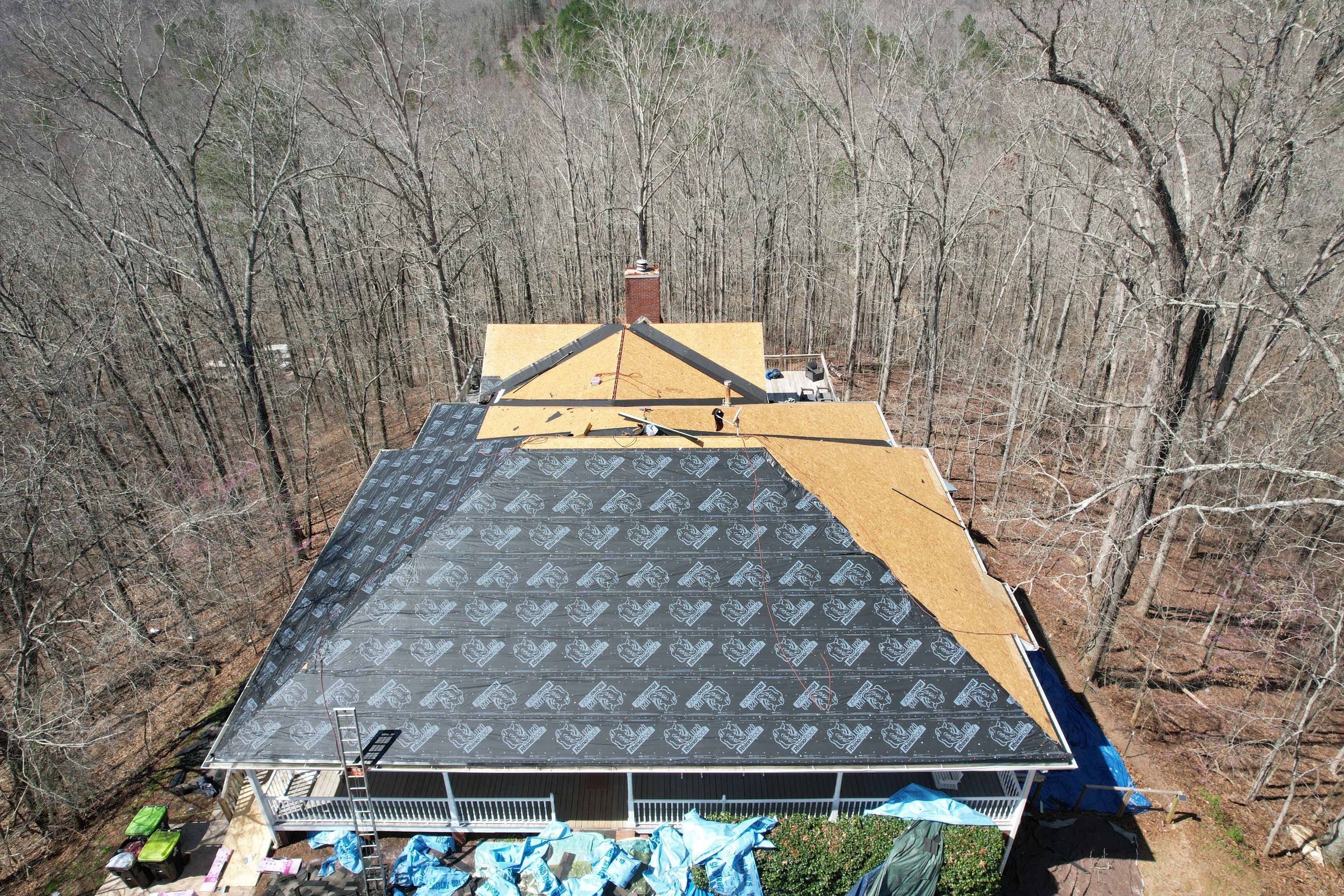 Residential Roofing Installation using Owens Corning by Inspector Roofing and Restoration