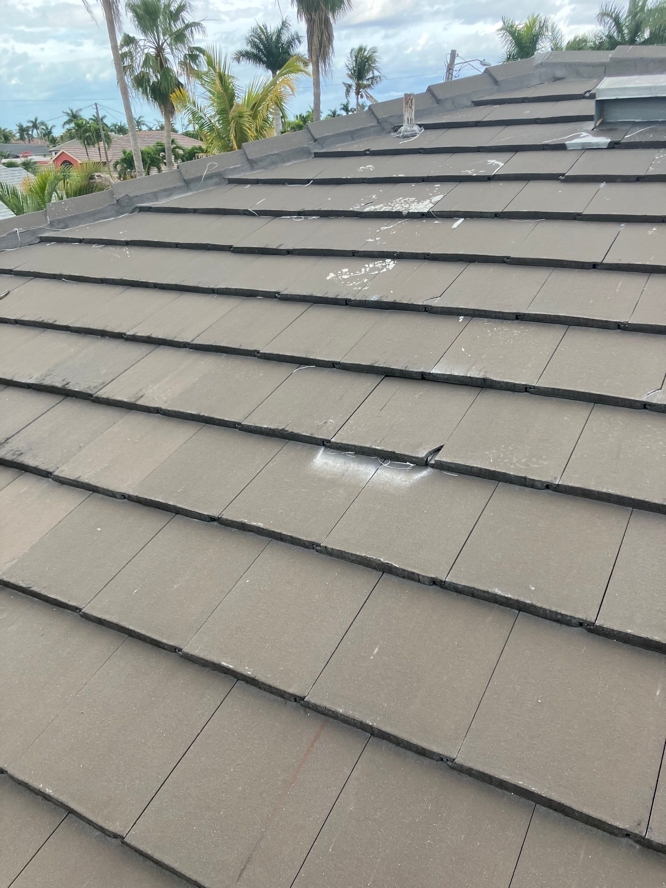 Residential Roofing Repair using Concrete Tile by Four Peaks Roofing