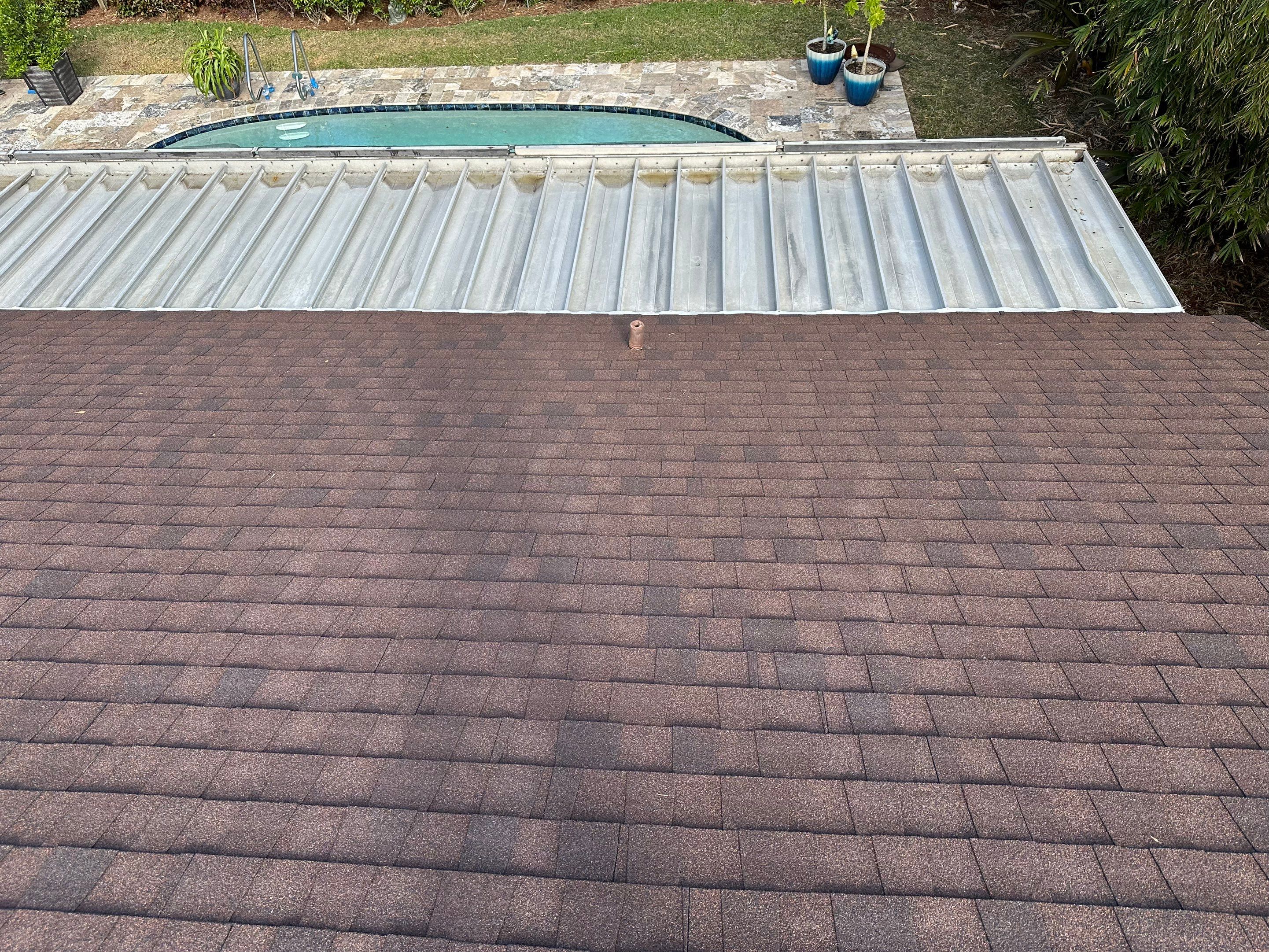 Roof Cleaning Service & Travertine Paver Cleaning by Sunshine AquaWash