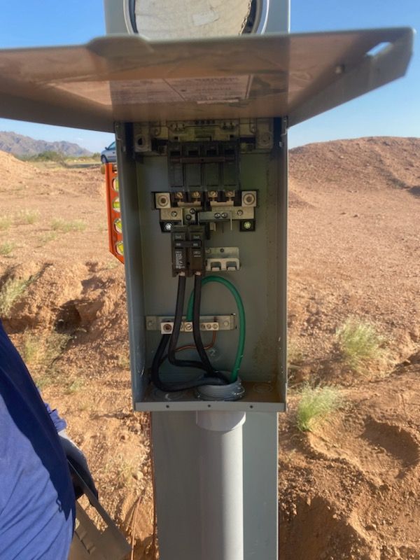 Project in Eloy by Mobile Home Installations