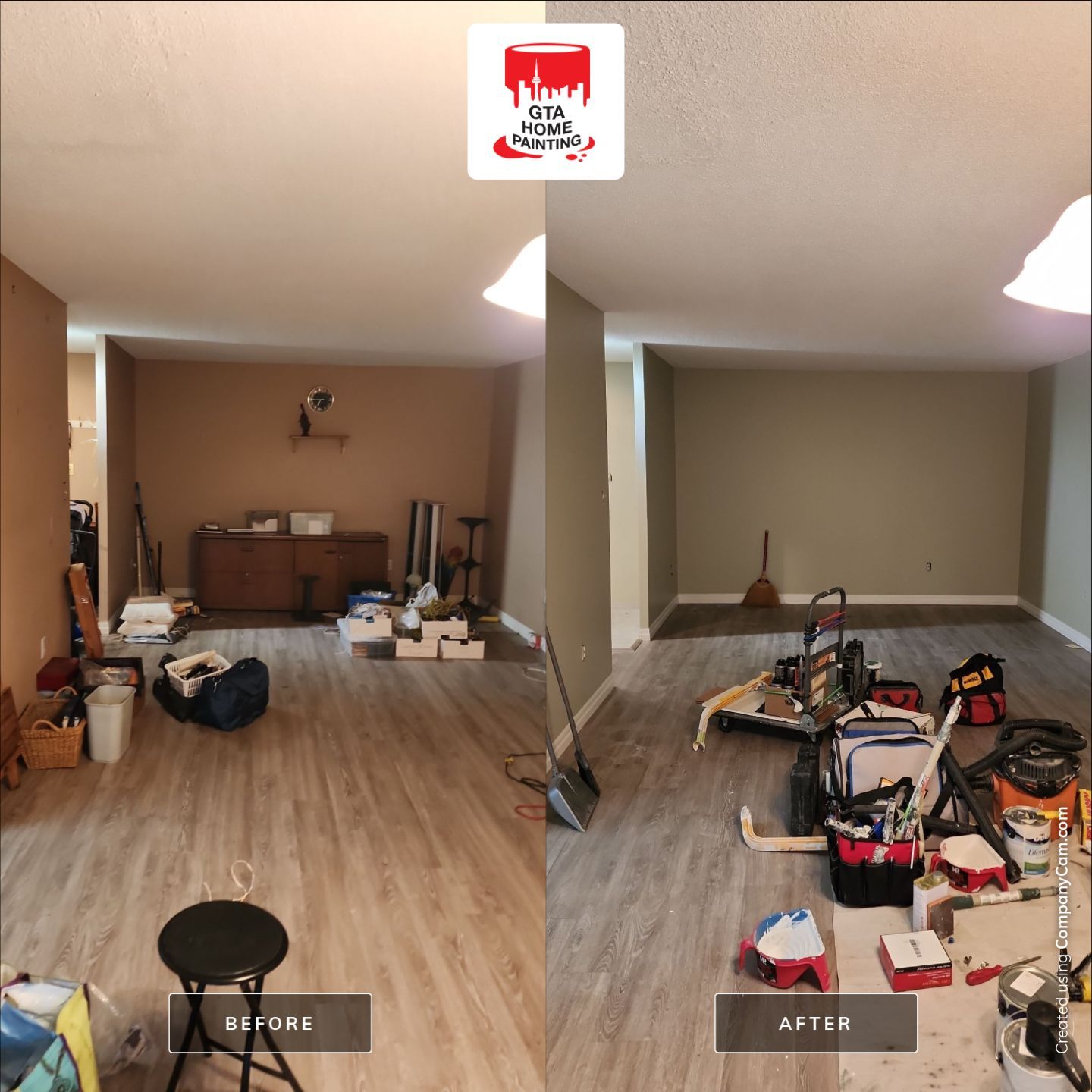 Project in Mississauga by GTA HOME PAINTING