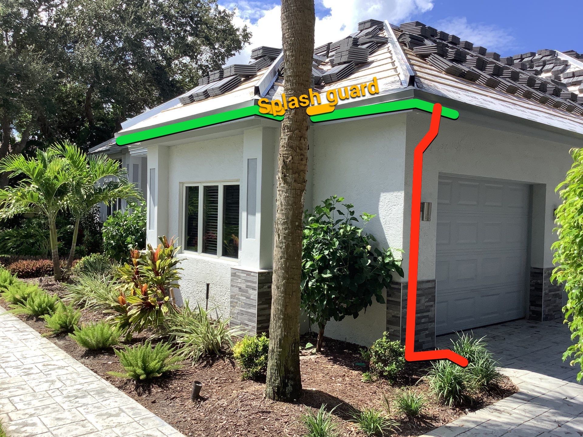 7-Inch Seamless Gutters Installation for Heavy Rain in Bonita Springs FL by Gutter Professors