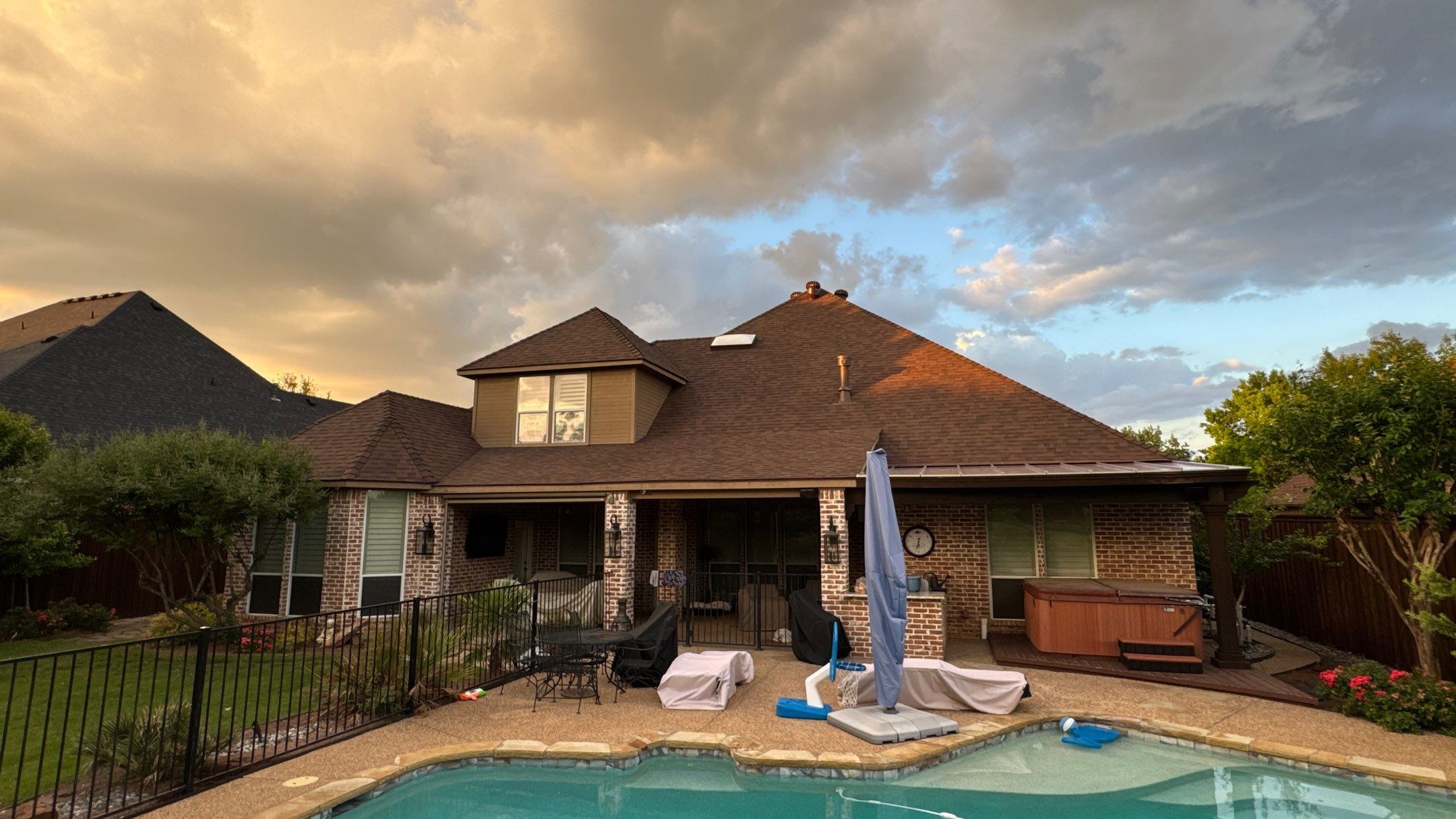 Residential Roofing Installation using Malarkey Legacy Scotchgard Shingles by Harvey Roofing & Construction