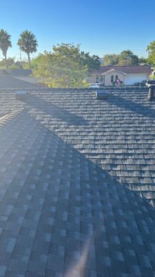 Residential Roofing Installation using GAF Timberline HDZ