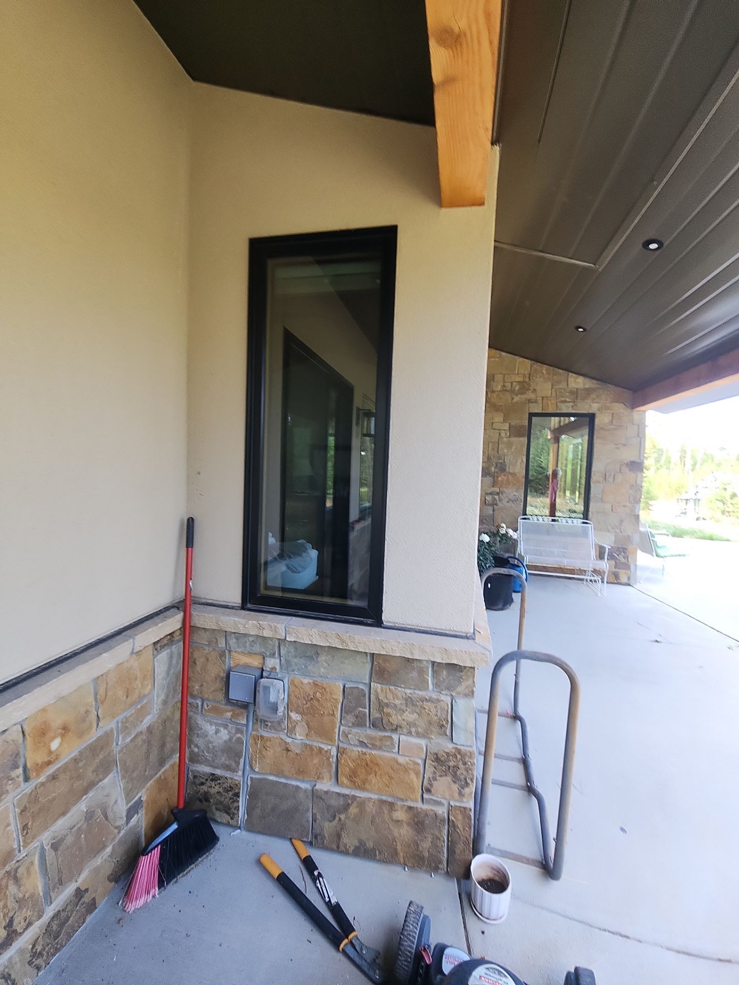 Window Washing using Ninja Scrubbers by Wheatley Creek Services