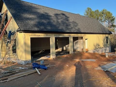 Residential Roofing Installation using Architectural shingles by BROCK BUILDERS 
