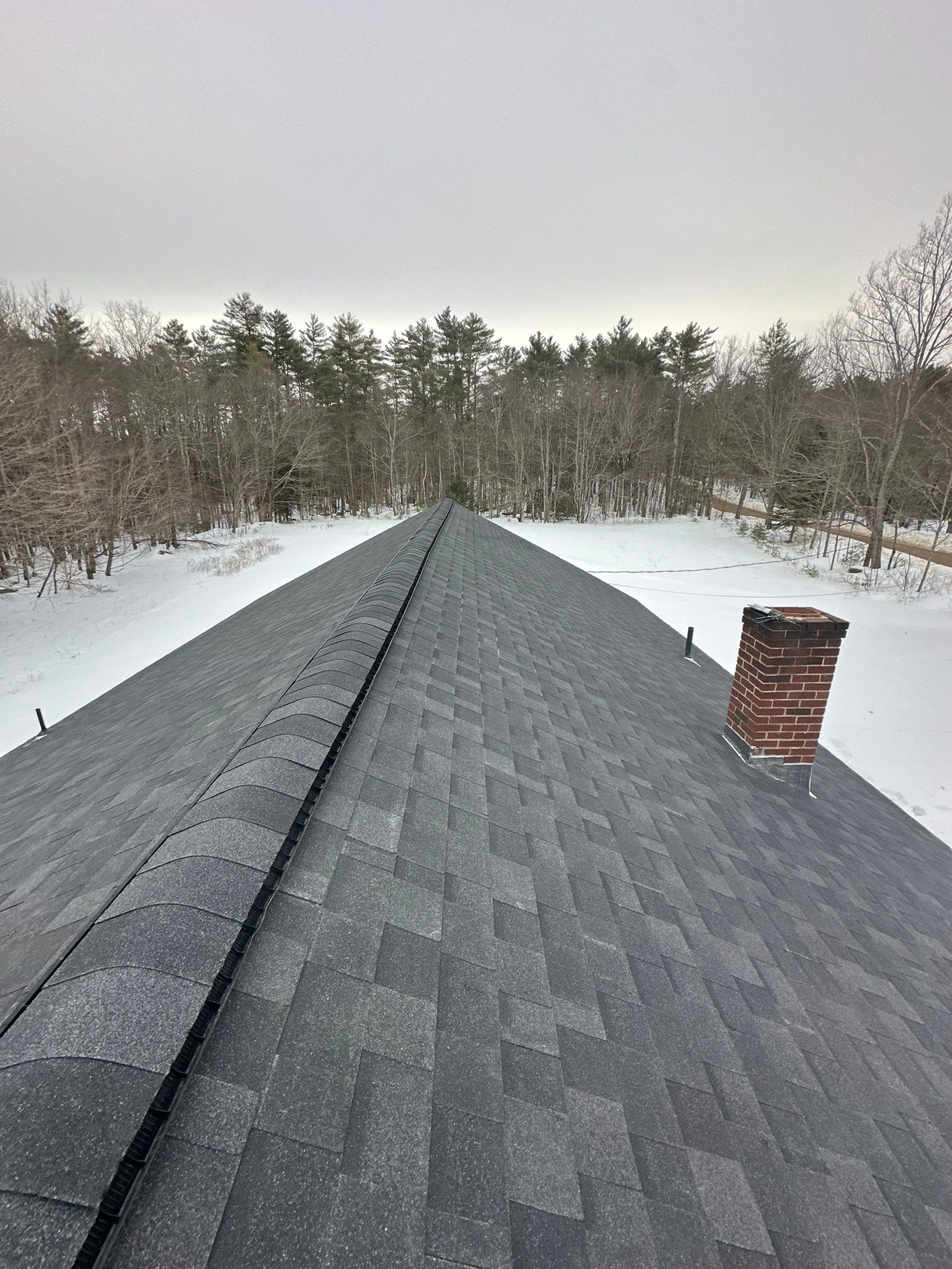 New Roof Installation in Barnstead New Hampshire by Tall pine roofing