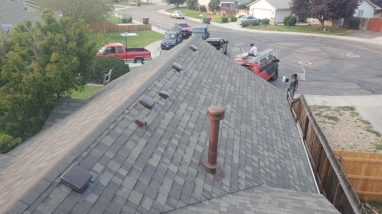 Meridian ID, Residential Roofing Installation using Owens Corning Duration in Driftwood by ID Roofing LLC