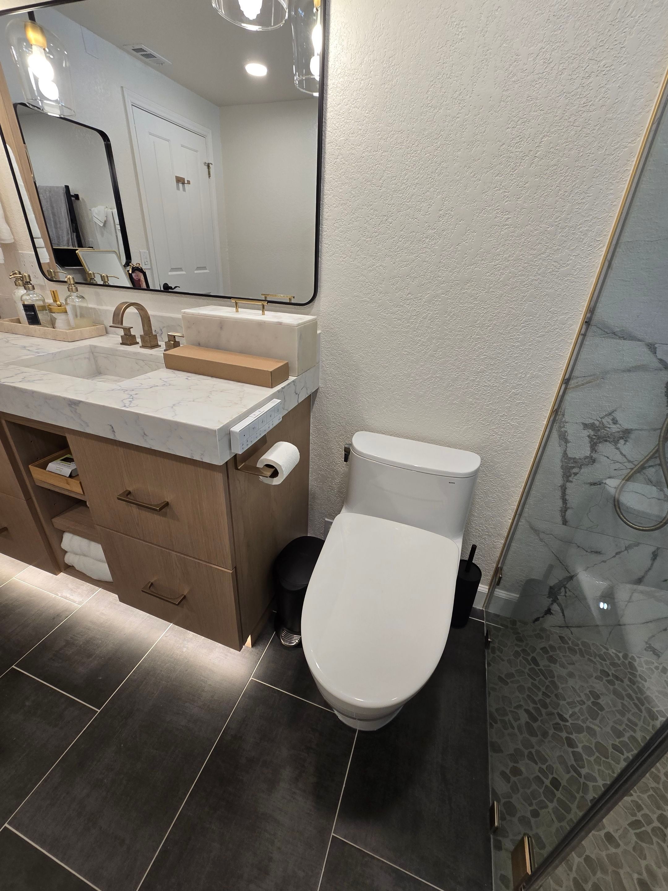 Boerne Master Bathroom Remodel with Custom Walk-In Shower by Legacy Bath and Kitchen