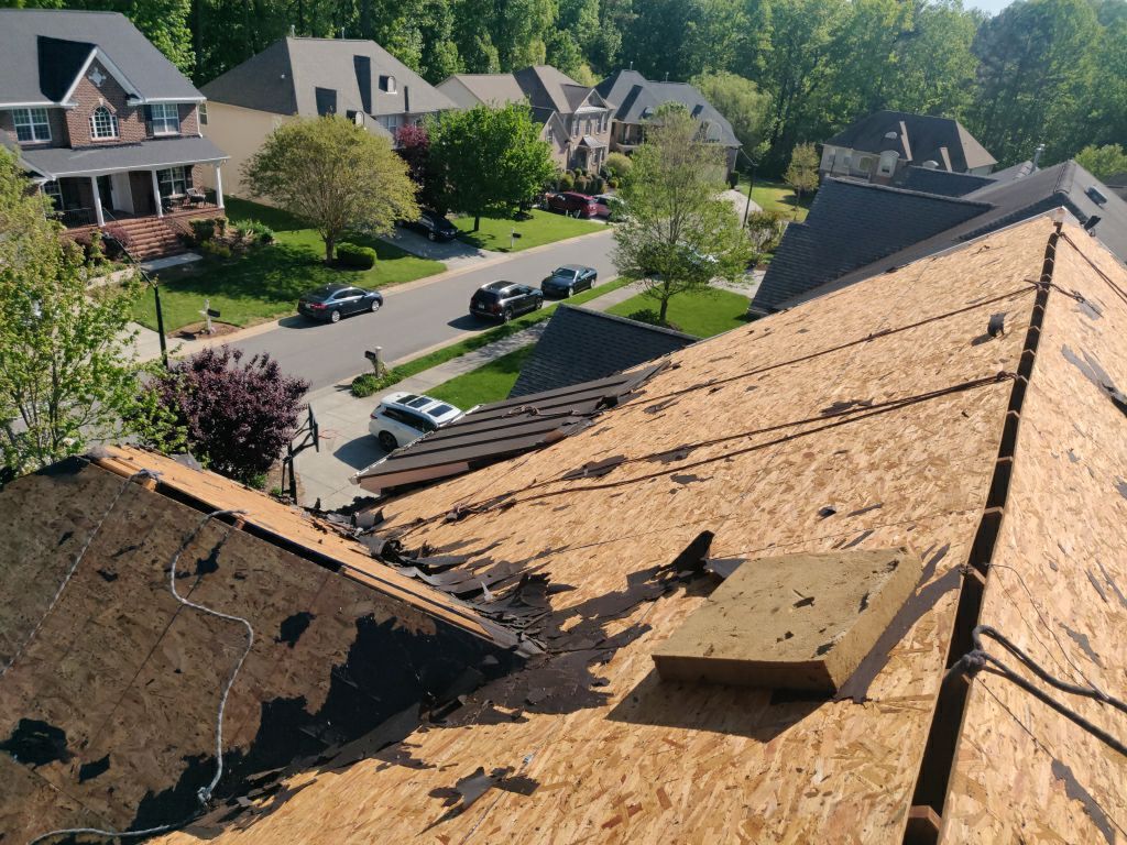 Residential Roofing Installation using Roof Installation by American Roofing NC