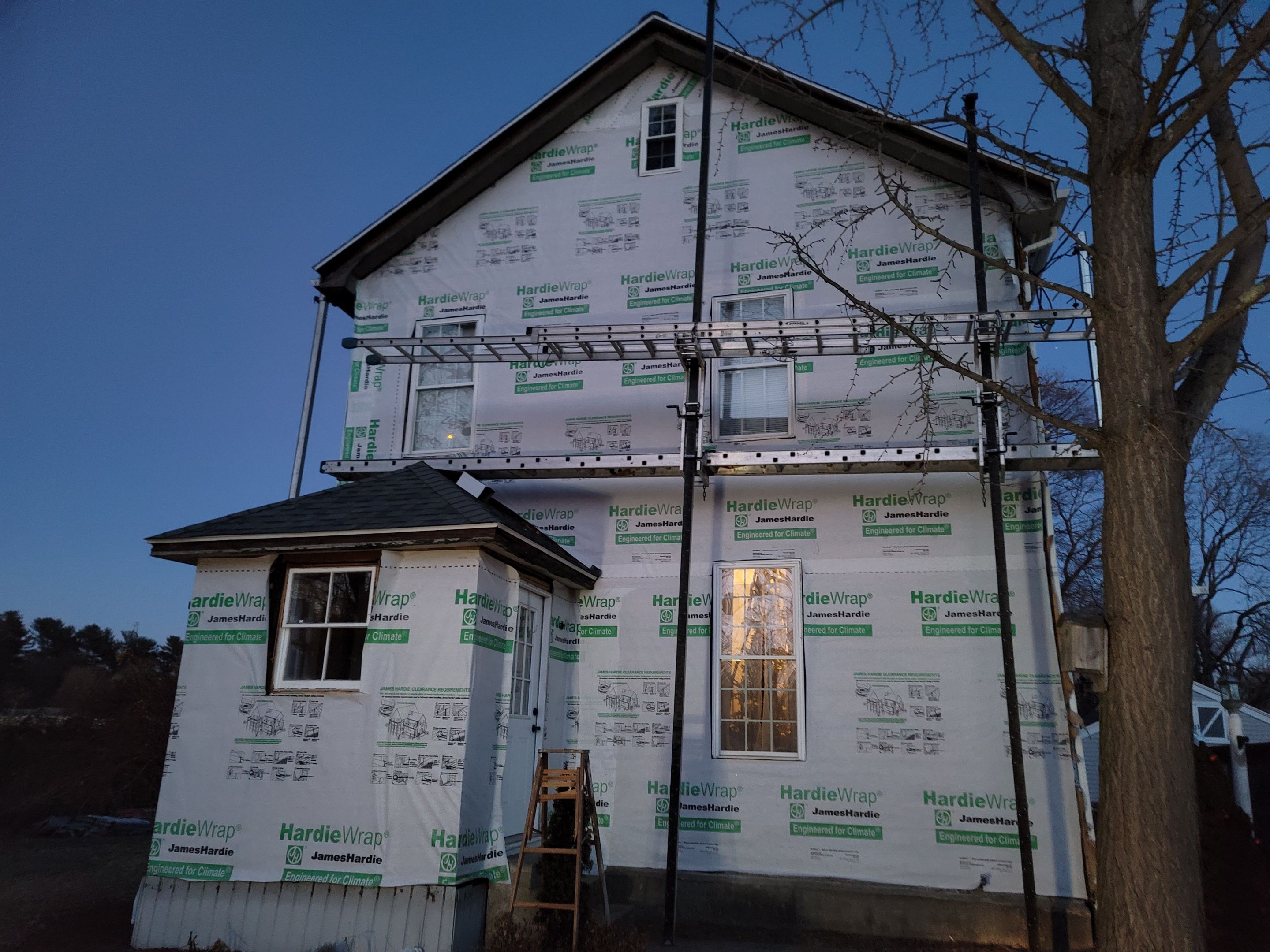 Siding Installation using James Hardie by UBrothers Construction