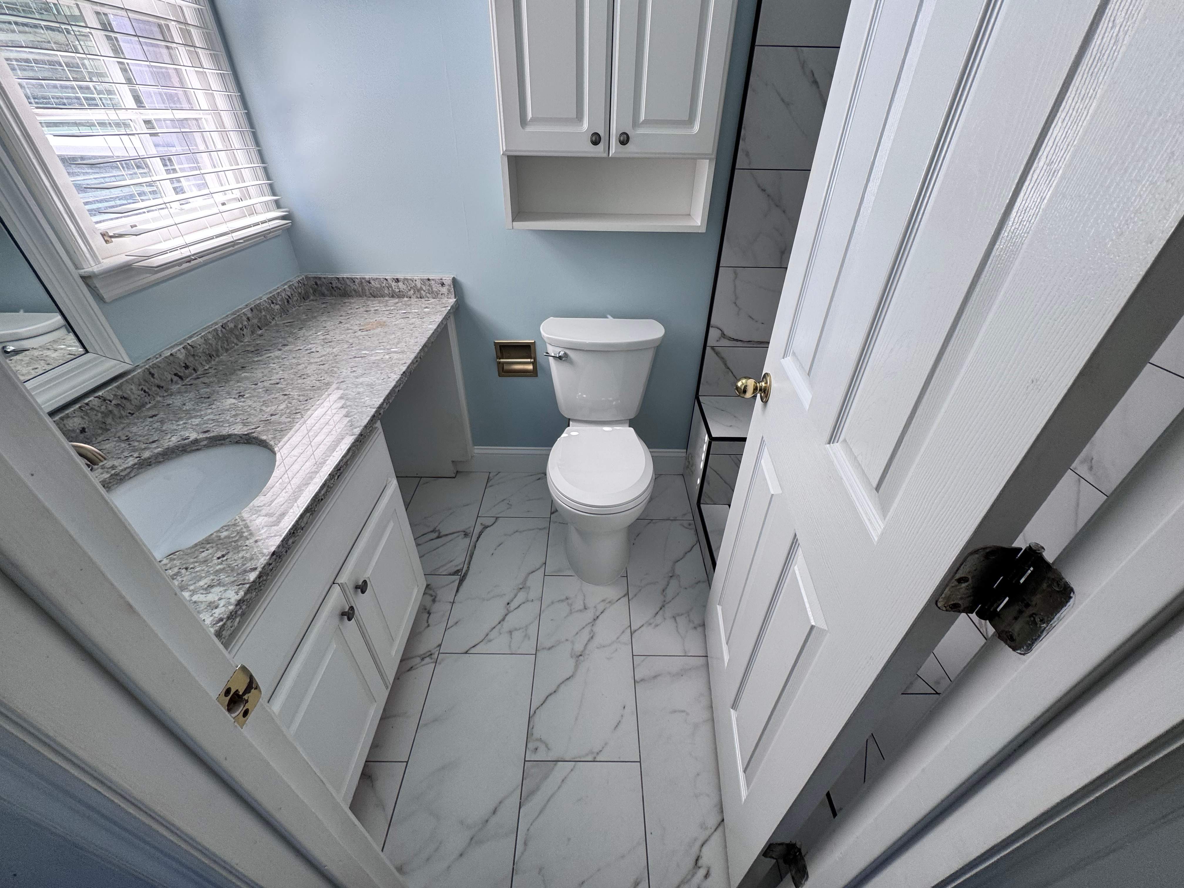 Tub to walk-in shower by Prudencio