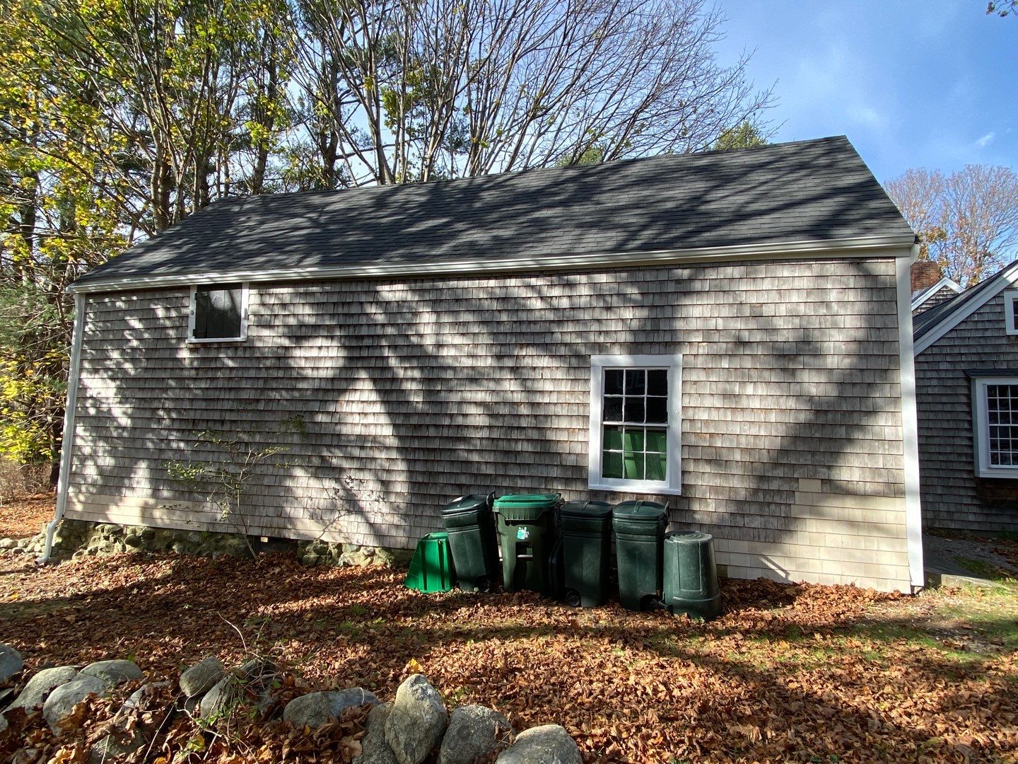 Marshfield, MA Gutter Installation using 5" K-Style Aluminum Gutter protected by Duo Pro by Gutter Pro Enterprises