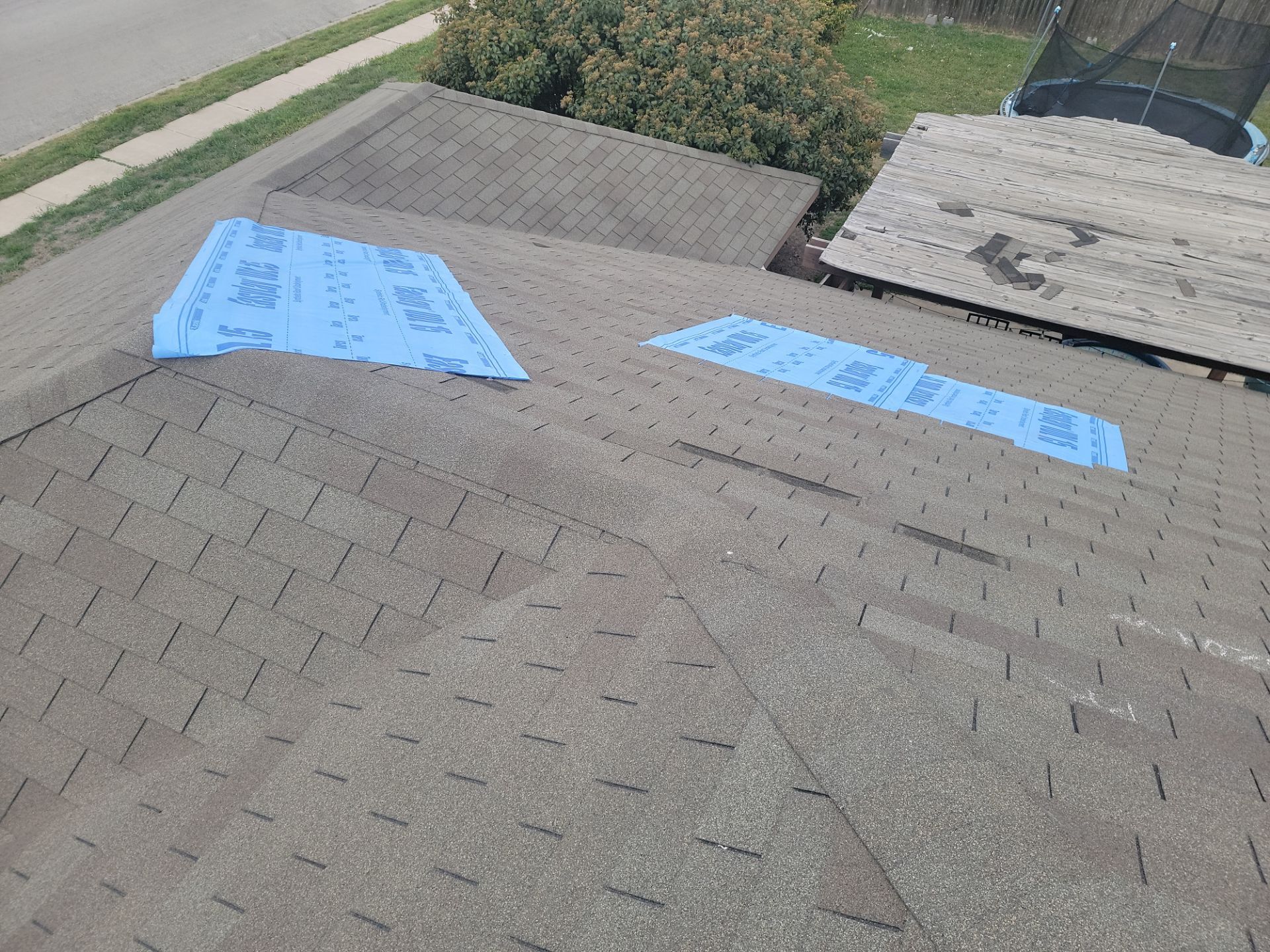 Residential Roof Replacement using Owens Corning - Oakridge - Brownwood by Action Exteriors