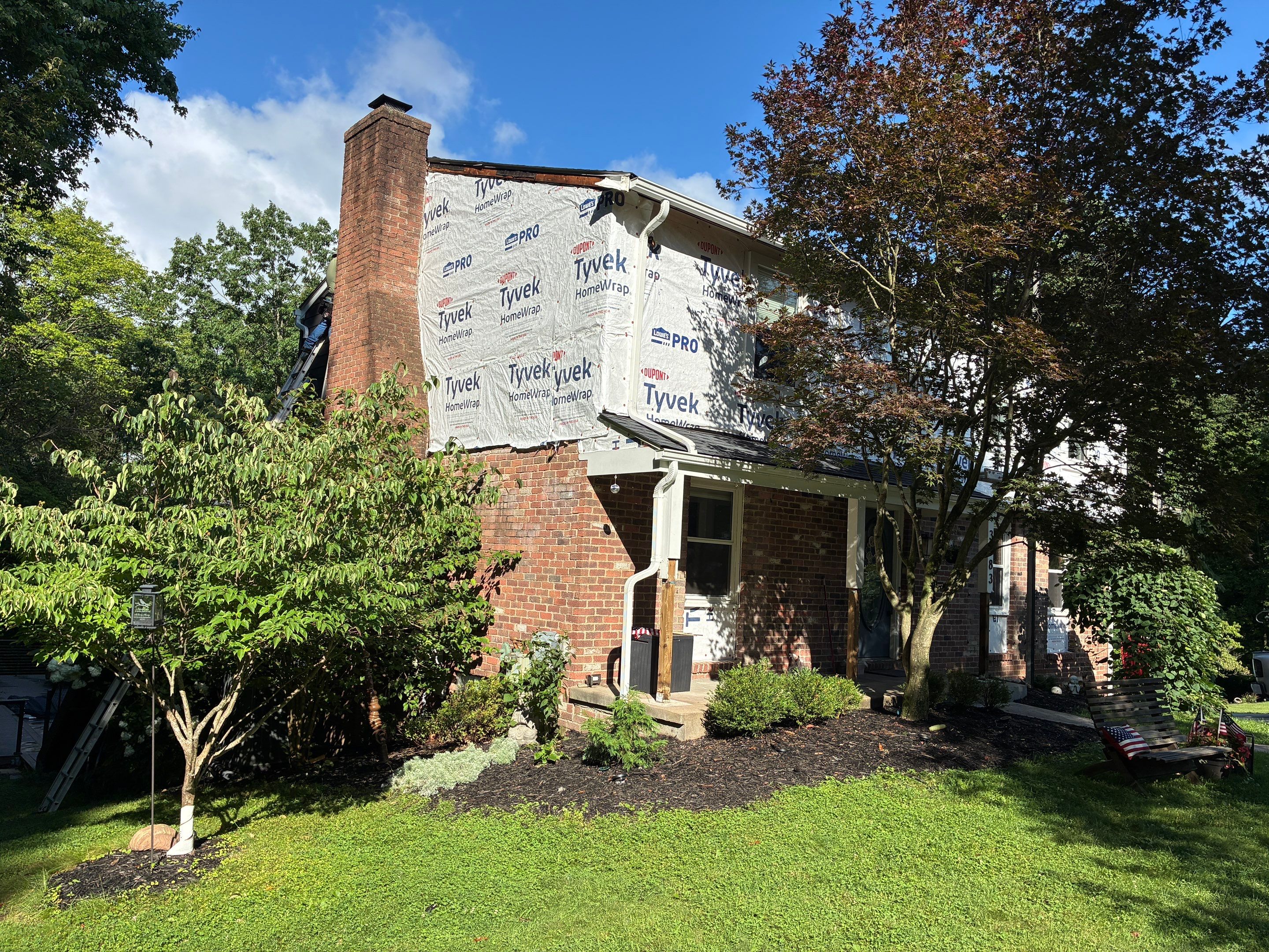 Ascend Siding Replacement and Custom Cedar Porch Renovation in Allison Park by Ideal Siding Pittsburgh