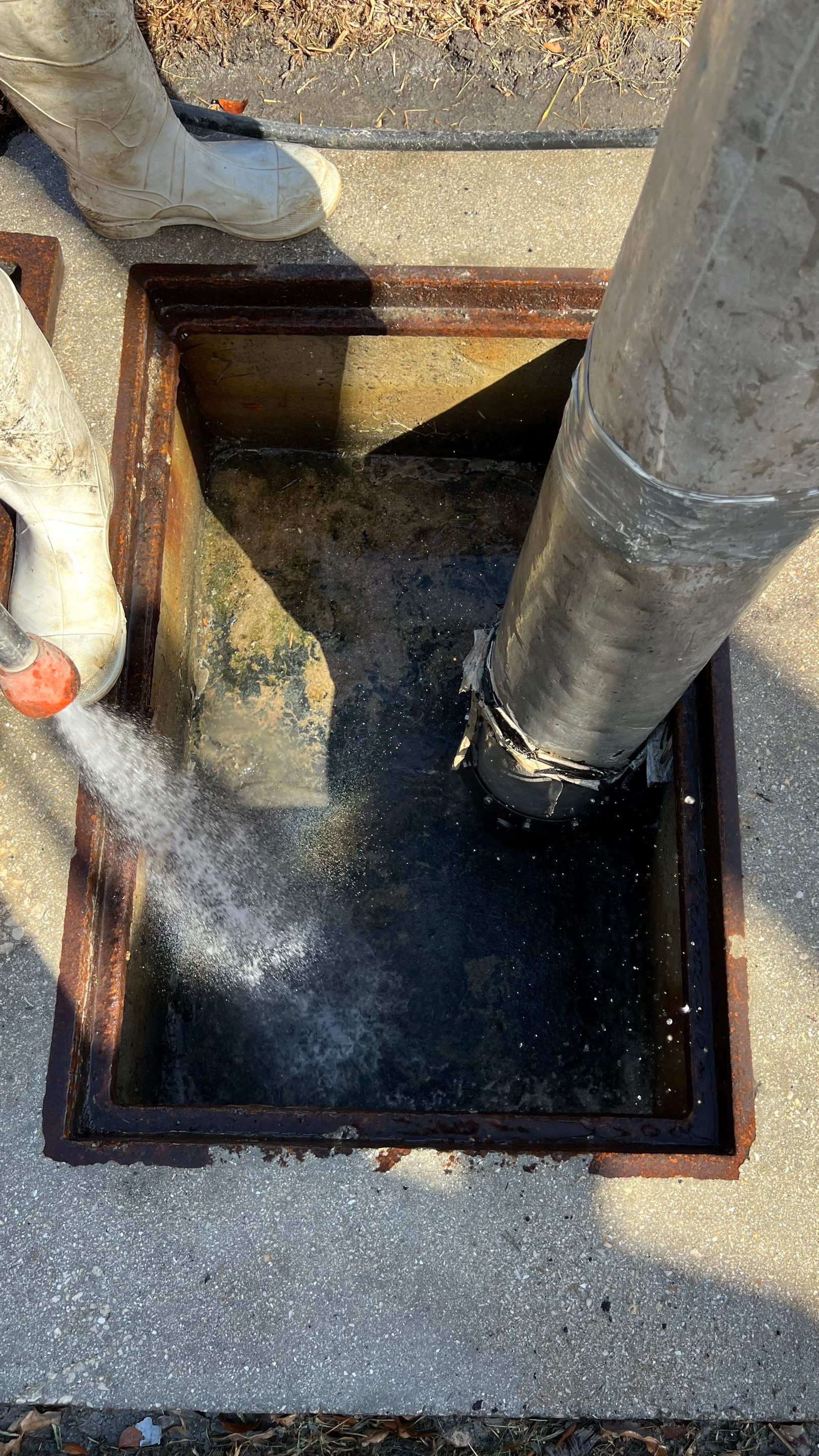 Condo Storm Water System Cleaning and Maintenance From Hurricane Ian by APS Power & Water