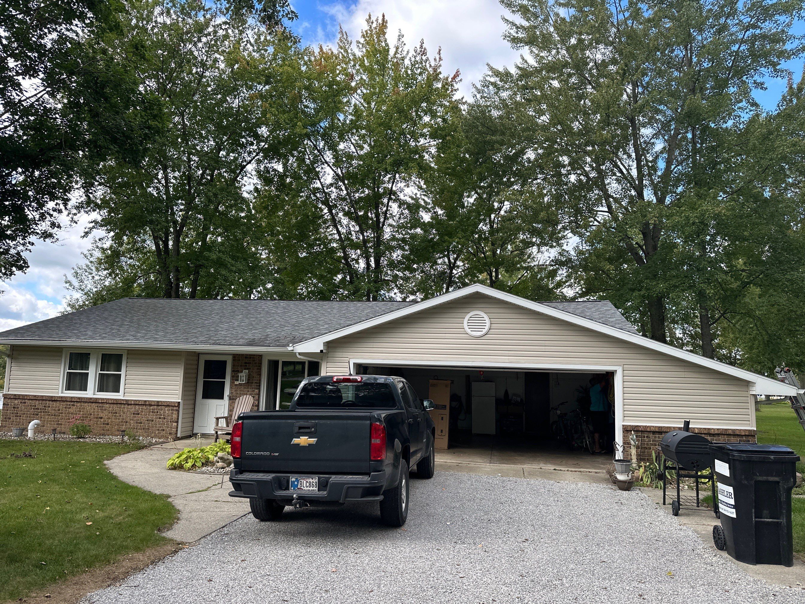Metal Shake Shingle Roof on Loon Lake in Columbia City, Indiana by 4Ever Metal Roofing