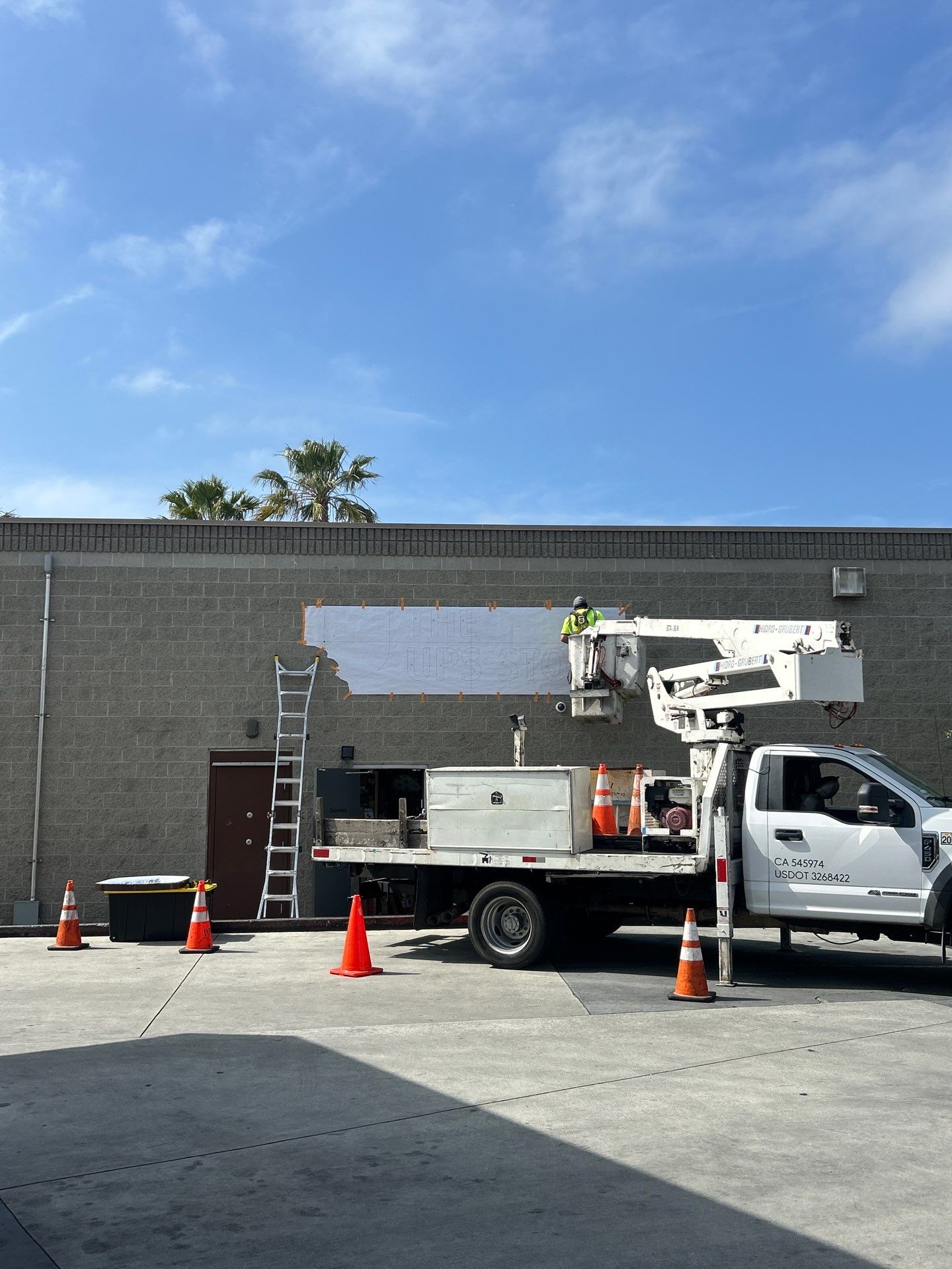 Project in Marina Del Rey by Golden State Signs