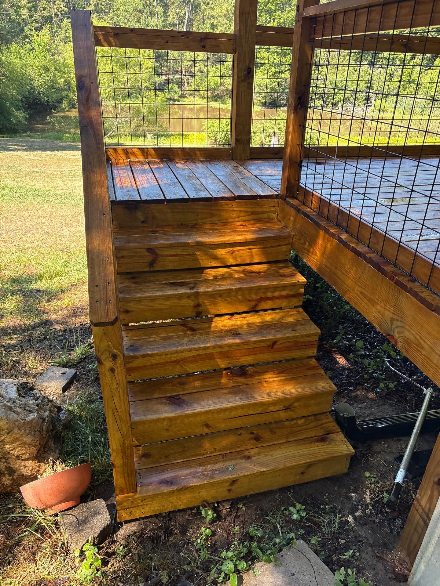 Deck using Wood Sealant by DuraSeal