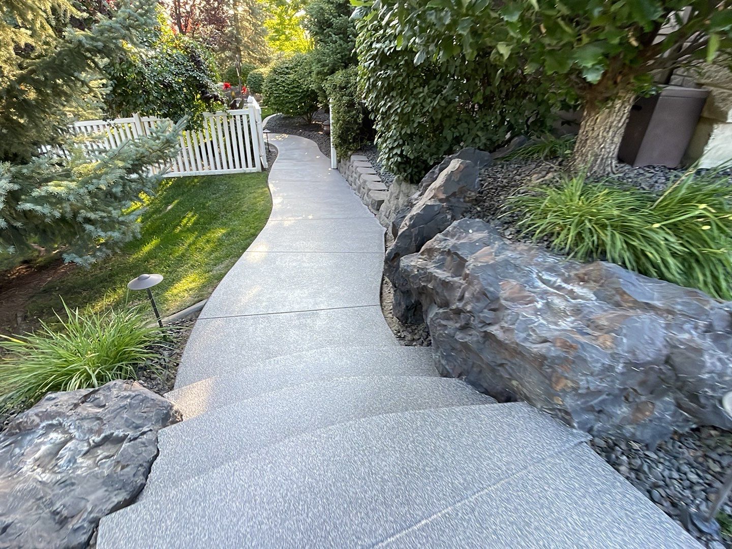 Driveway TransFLOORmation using Greystone 1/8" by Croc Coatings, LLC