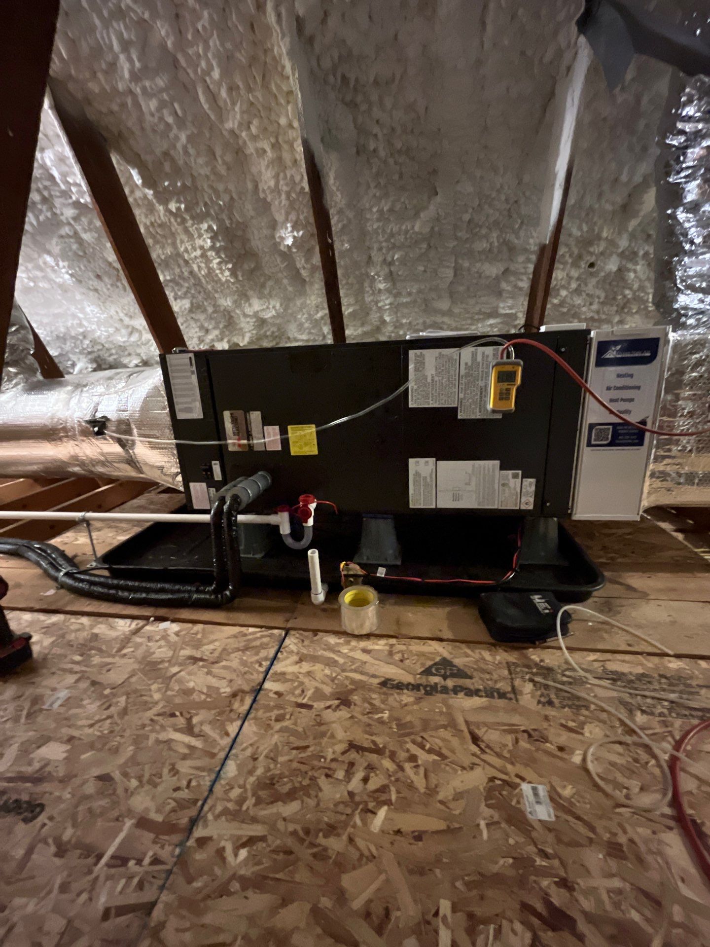 Ducted Mitsubishi Hyperheat System  by Ocean State Air Solutions