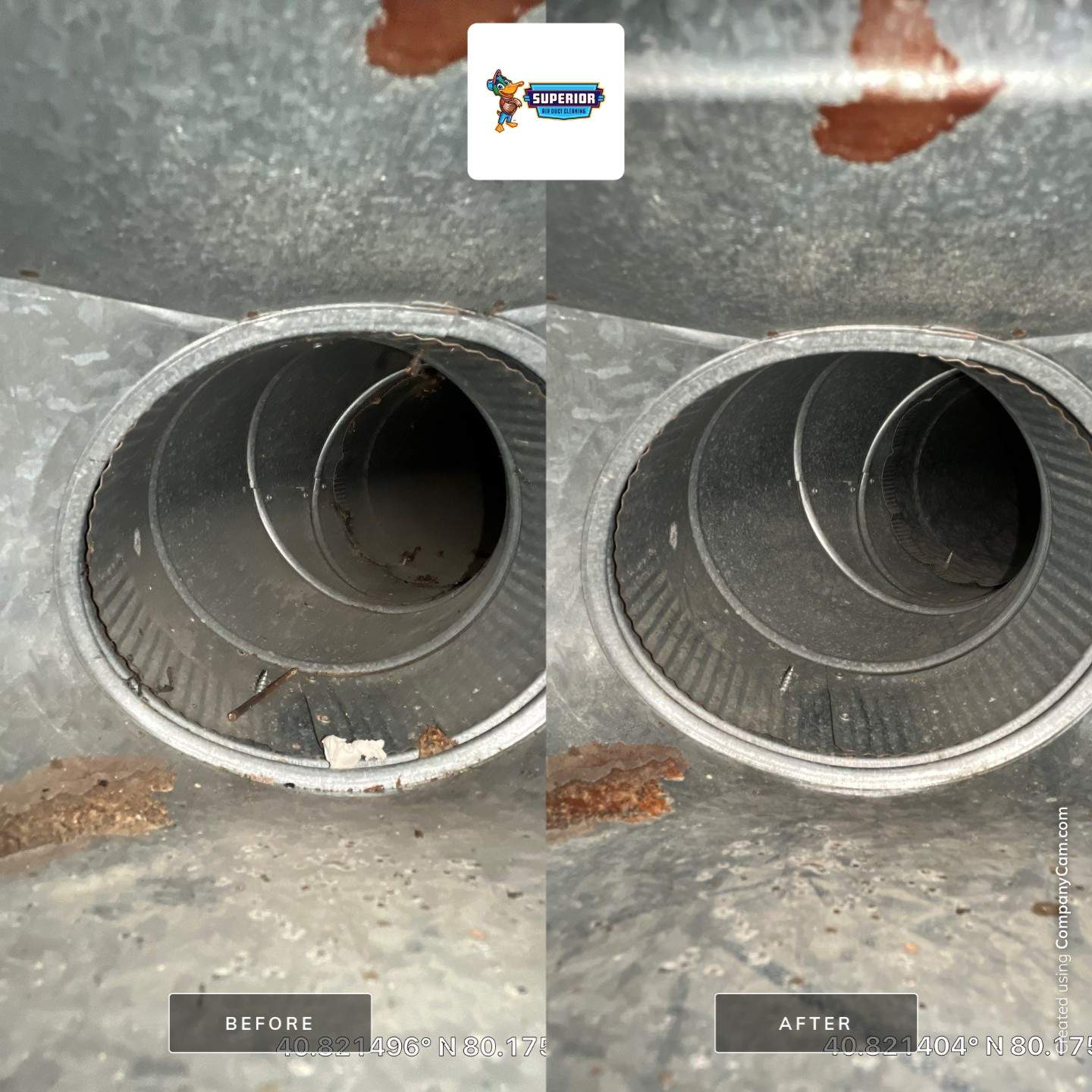 Air Duct Cleaning With a Vacuum Truck in Fombell, PA by Superior Air Duct Cleaning