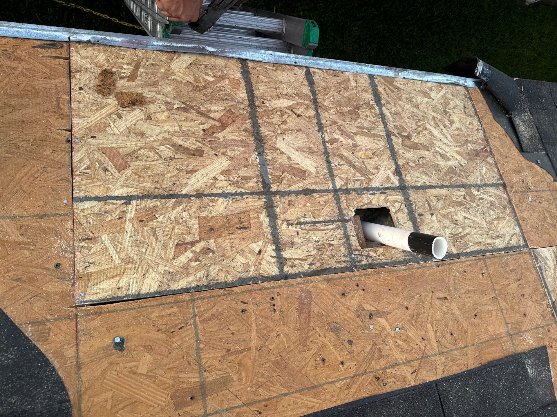 Hail Damage using Owen's Corning Duration (Lifetime) Shingles by Roof Repair Services LLC