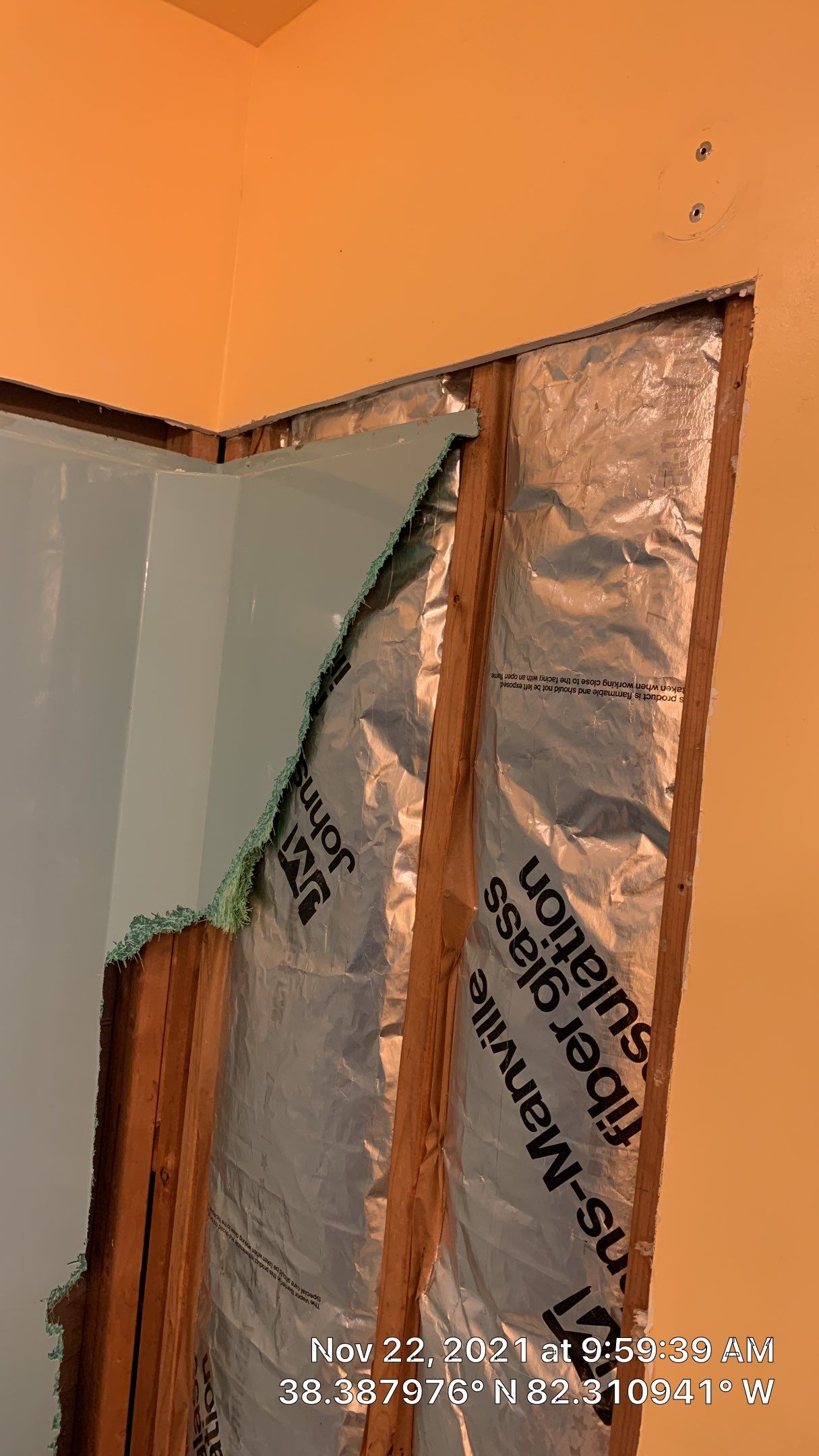 Tub to Shower Conversion using BCI Acrylic Shower System by Secure Construction Company Inc