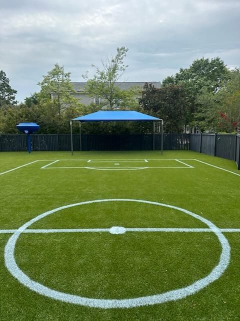 Creme de La Creme Turf Soccer Field and Playground in Mt Pleasant by Southwest Greens Midwest