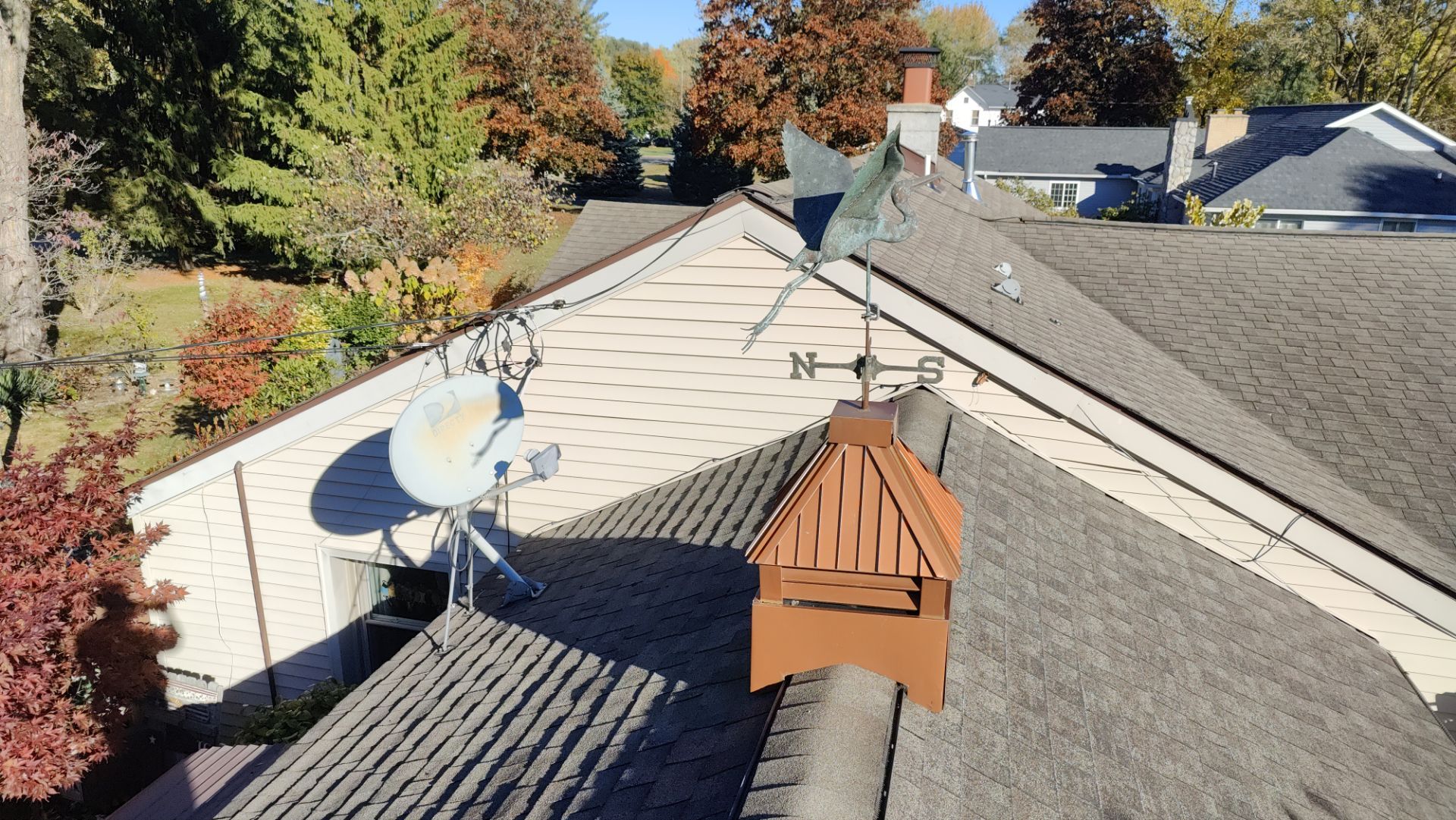 Roof Replacement using Owens Corning Aged Copper by 180 Contractors