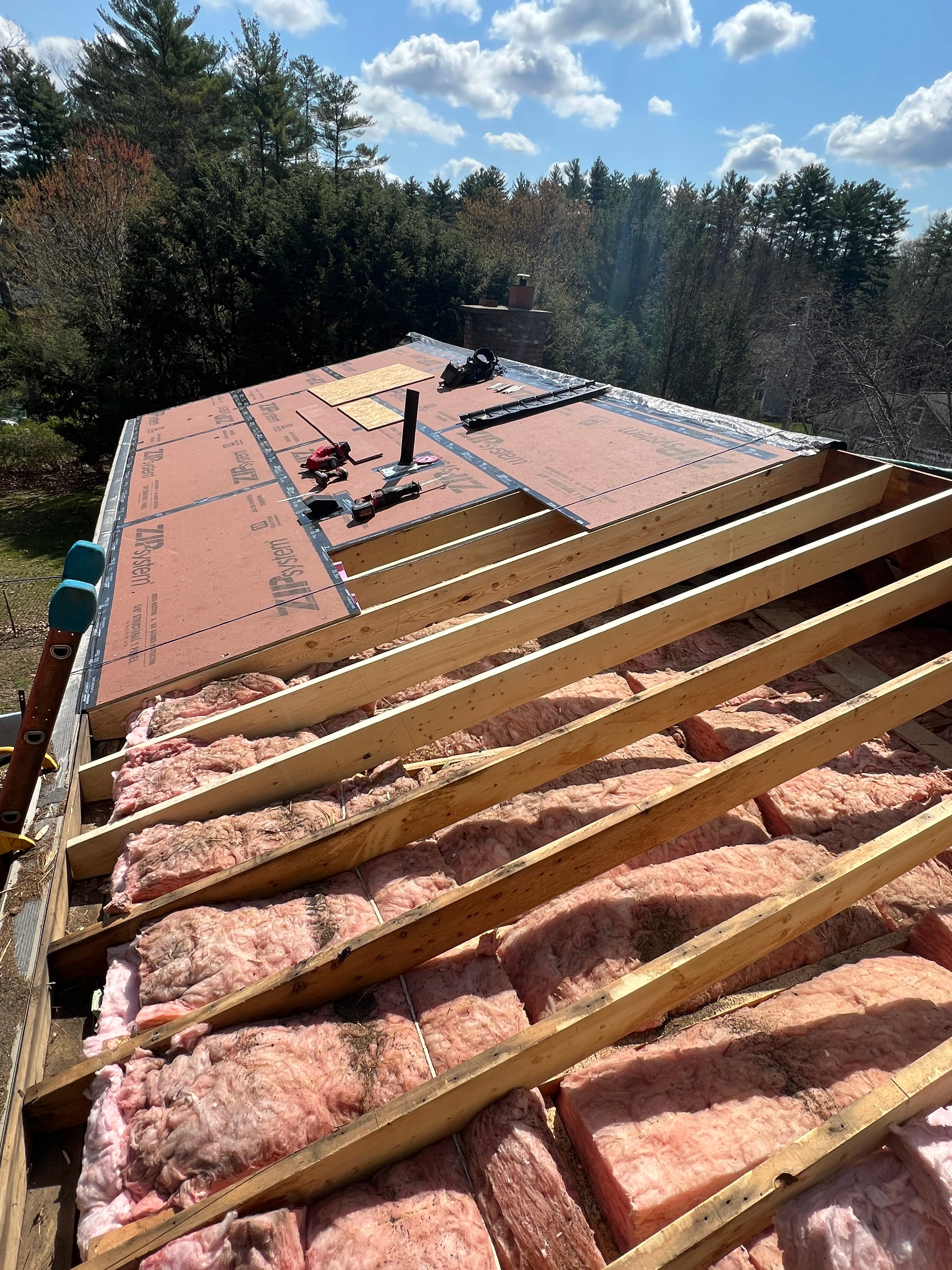Tree Damage/Roof Repair by Chagnon Building & Remodeling LLC